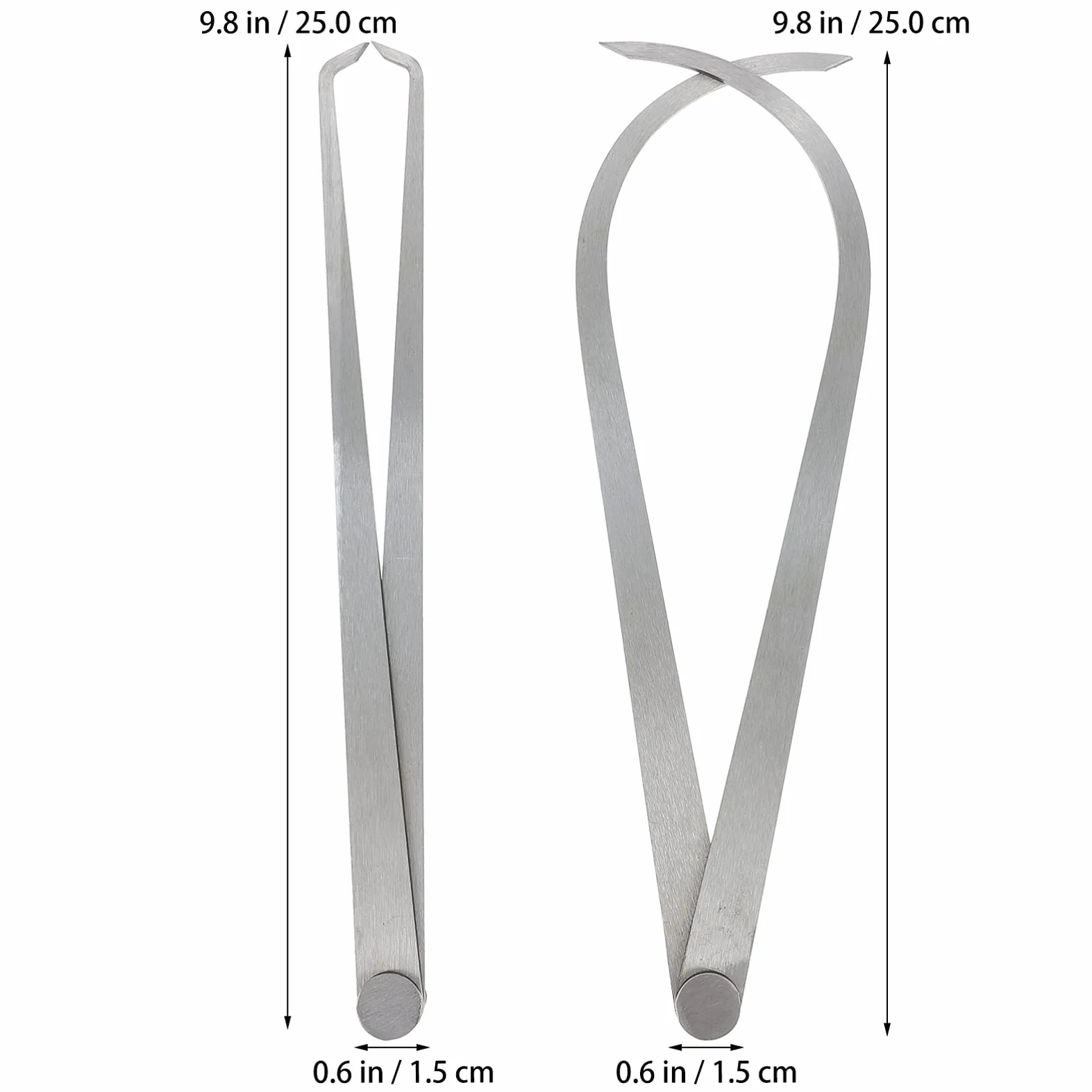 Calibre de acero inoxidable 250 mm herramienta de medición junta de fricción