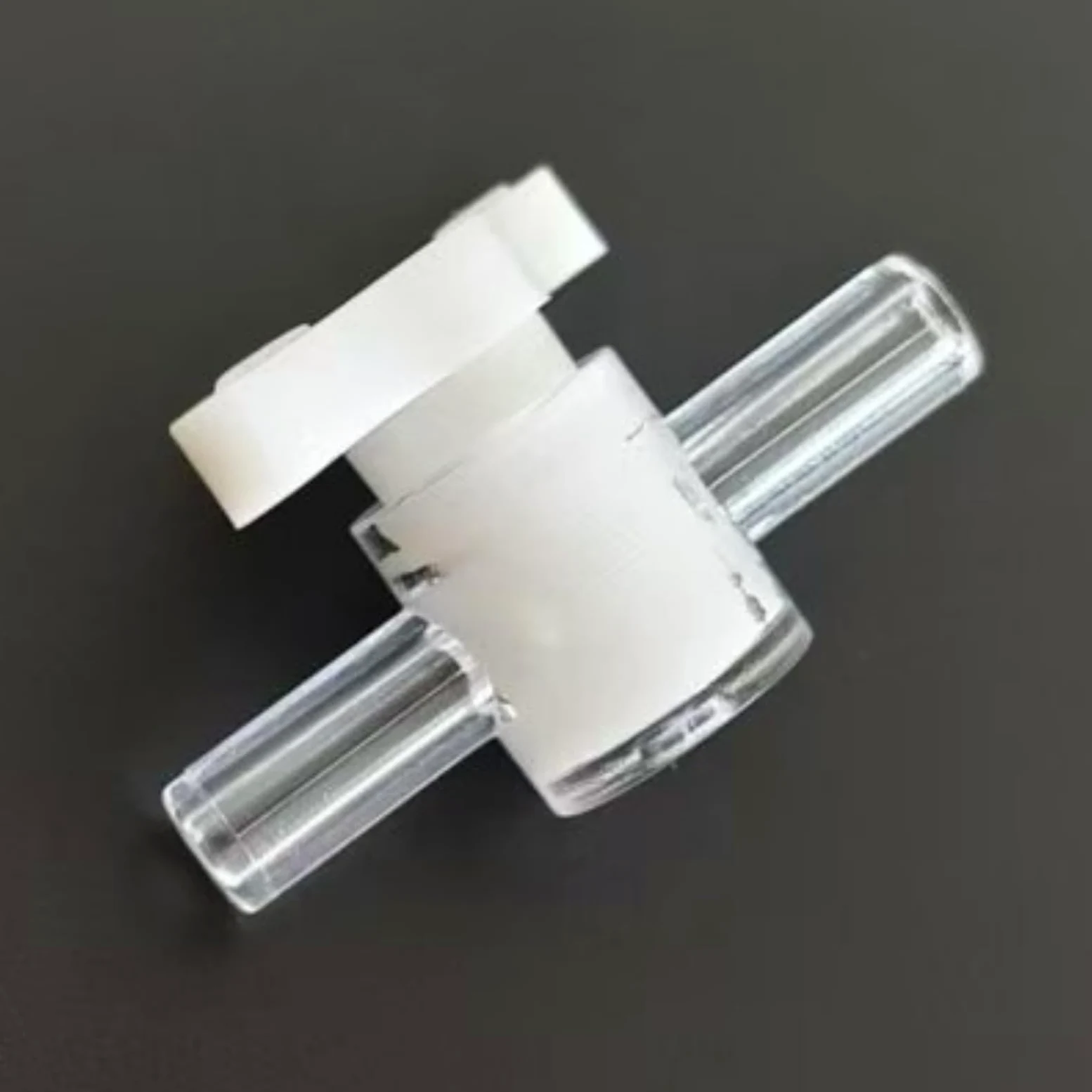 Válvula de llave de paso de 2 vías de 100 piezas for maquinaria de laboratorio y alimentos | Conexiones macho/hembra | Duradero y seguro