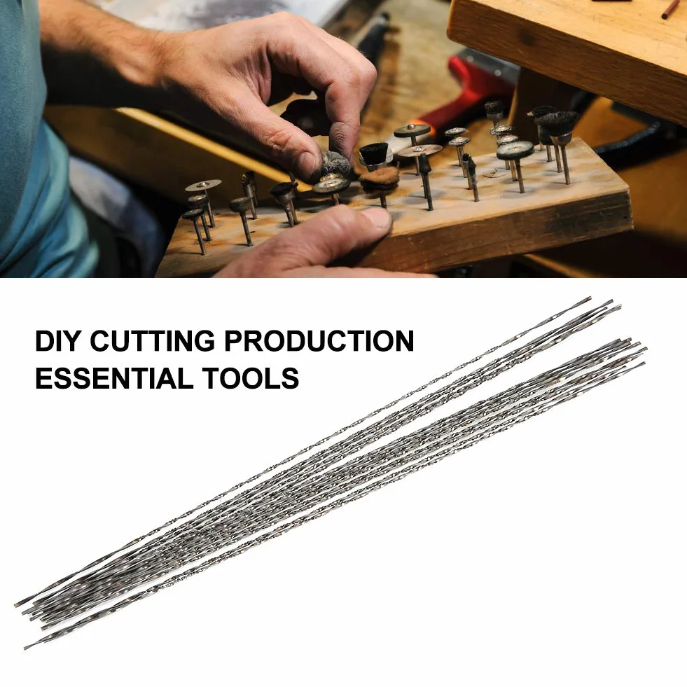 Acero de Tungsteno Hojas de Corte para Sierra de Joyería, Delgadas y Gruesas, para Grabado de Metal
