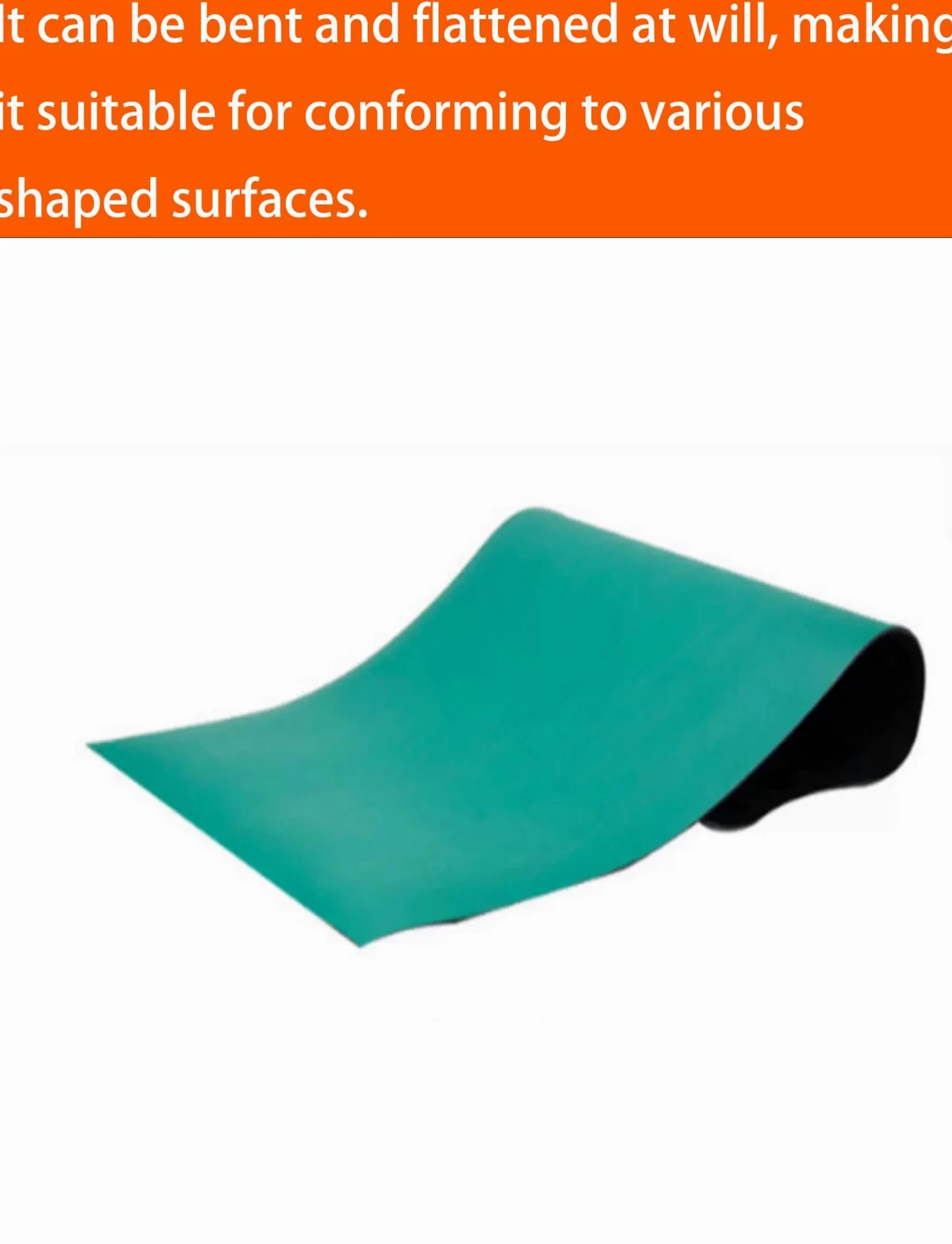 Alfombrilla de banco de trabajo verde sin estática, almohadilla de soldadura de goma resistente al calor para reparación electrónica, laboratorios y protección de mesa de soldadura