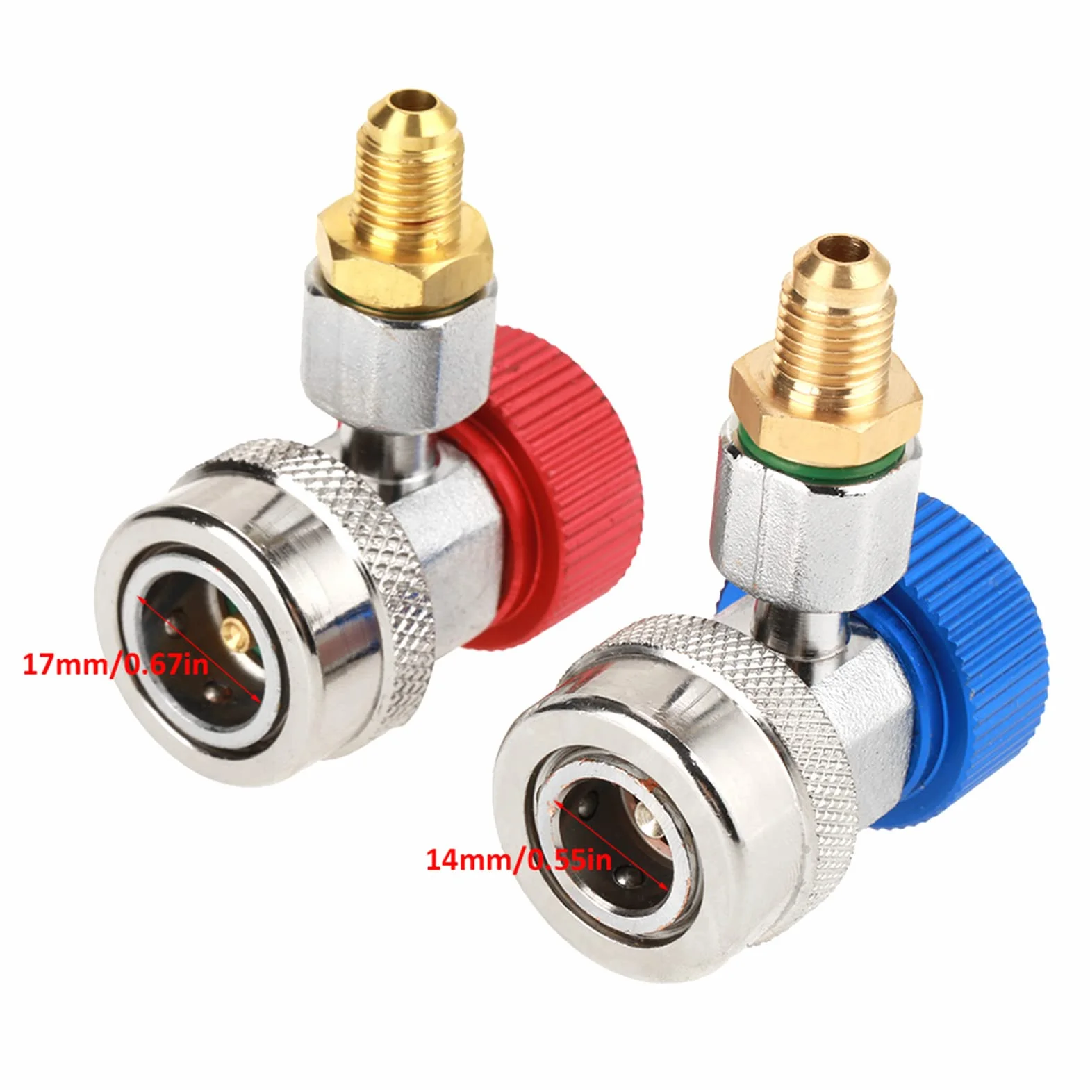 R134A Adaptador de Acoplador Rápido para Aire Acondicionado, Accesorios de Rodamientos