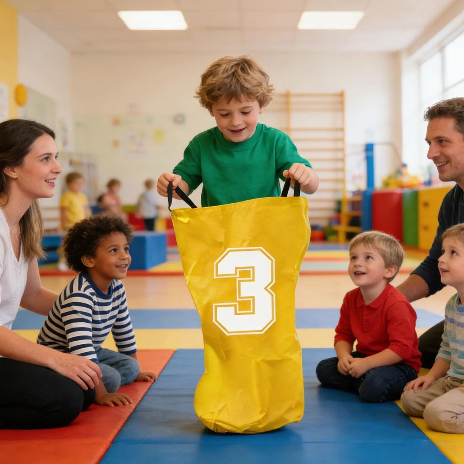 Bolsas De Carreras De Sacos De Patatas Numeradas - Juego De Carreras Al Aire Libre, Equipo Duradero para Césped