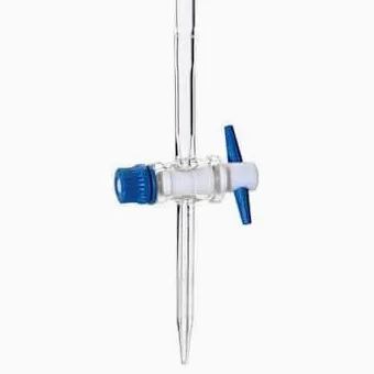Cole-Parmer Bureta clase B con llave de paso de PTFE; 25 ml, 1/ea