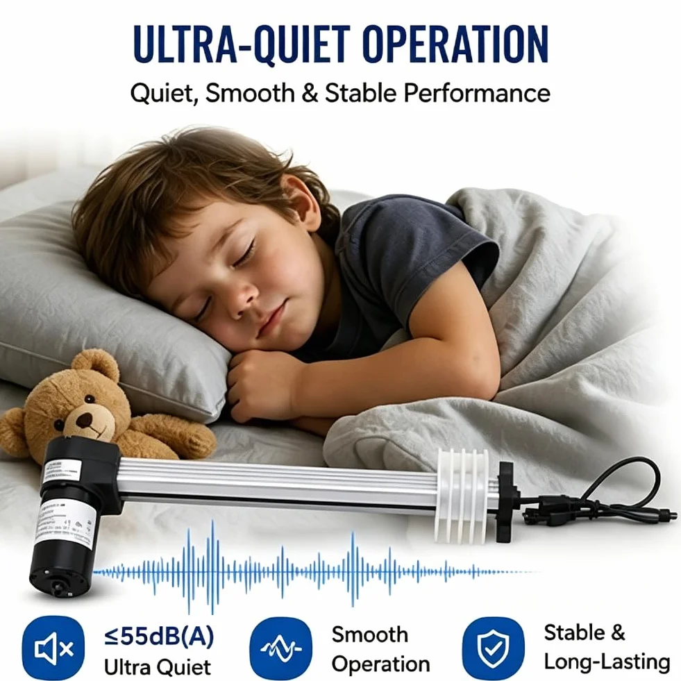 Motor de sofá reclinable de Potencia, sillas de elevación de sofá Motor reclinable de Potencia y actuador Lineal actuador de 333 mm de protección IPX4 DC29V para sillas