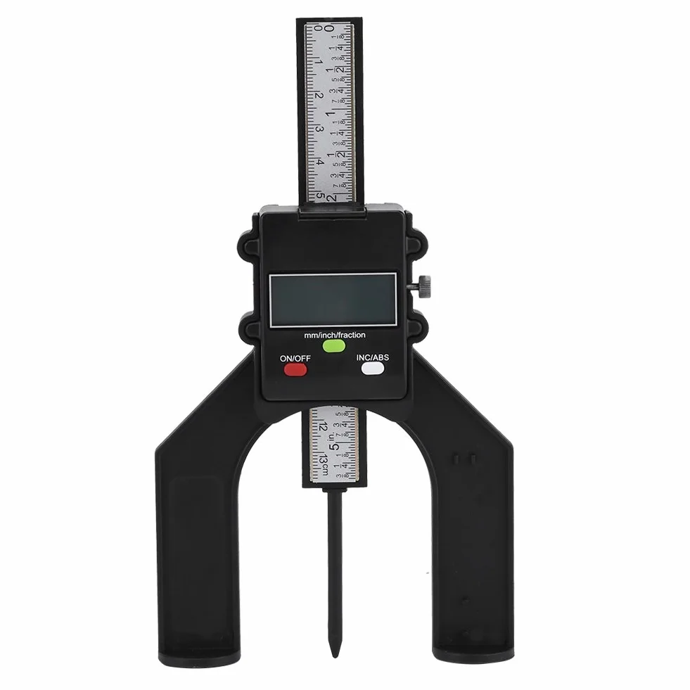 Medidor de Profundidad Digital 0-80mm para Carpintería, Herramienta de Medición Exacta