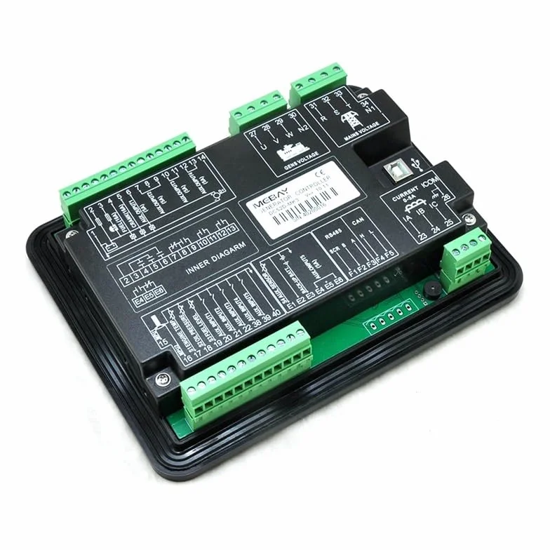 Mebay DC50D DC52D DC50DR DC52DR MK3 Diesel Generator Set Controller Genset Control Panel Automático (Color : DC52D MK3)
