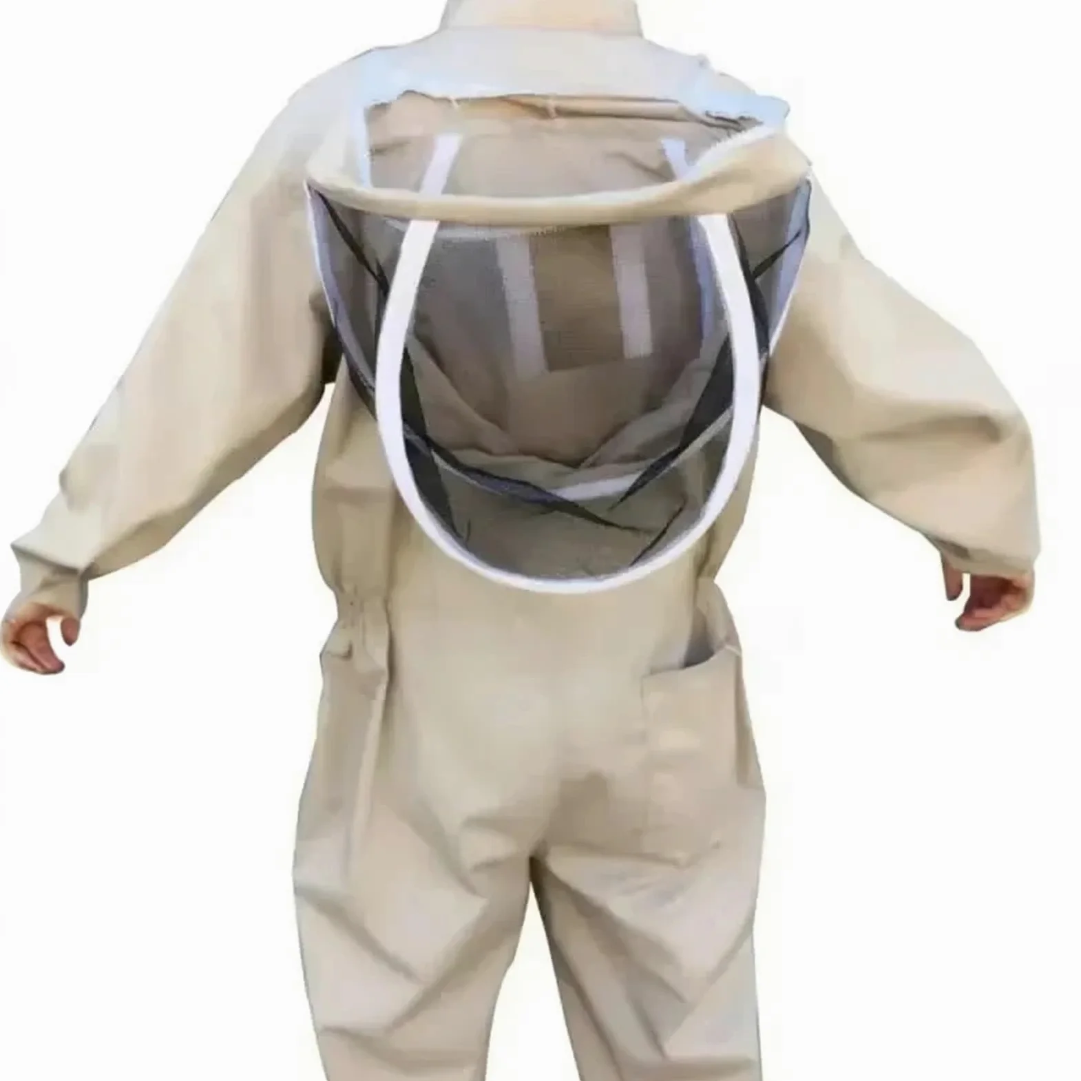 Traje de apicultor Profesional Apicultores profesionales Traje de apicultura Velo seguridad Sombrero Vestido Equipo for todo el cuerpo(L)