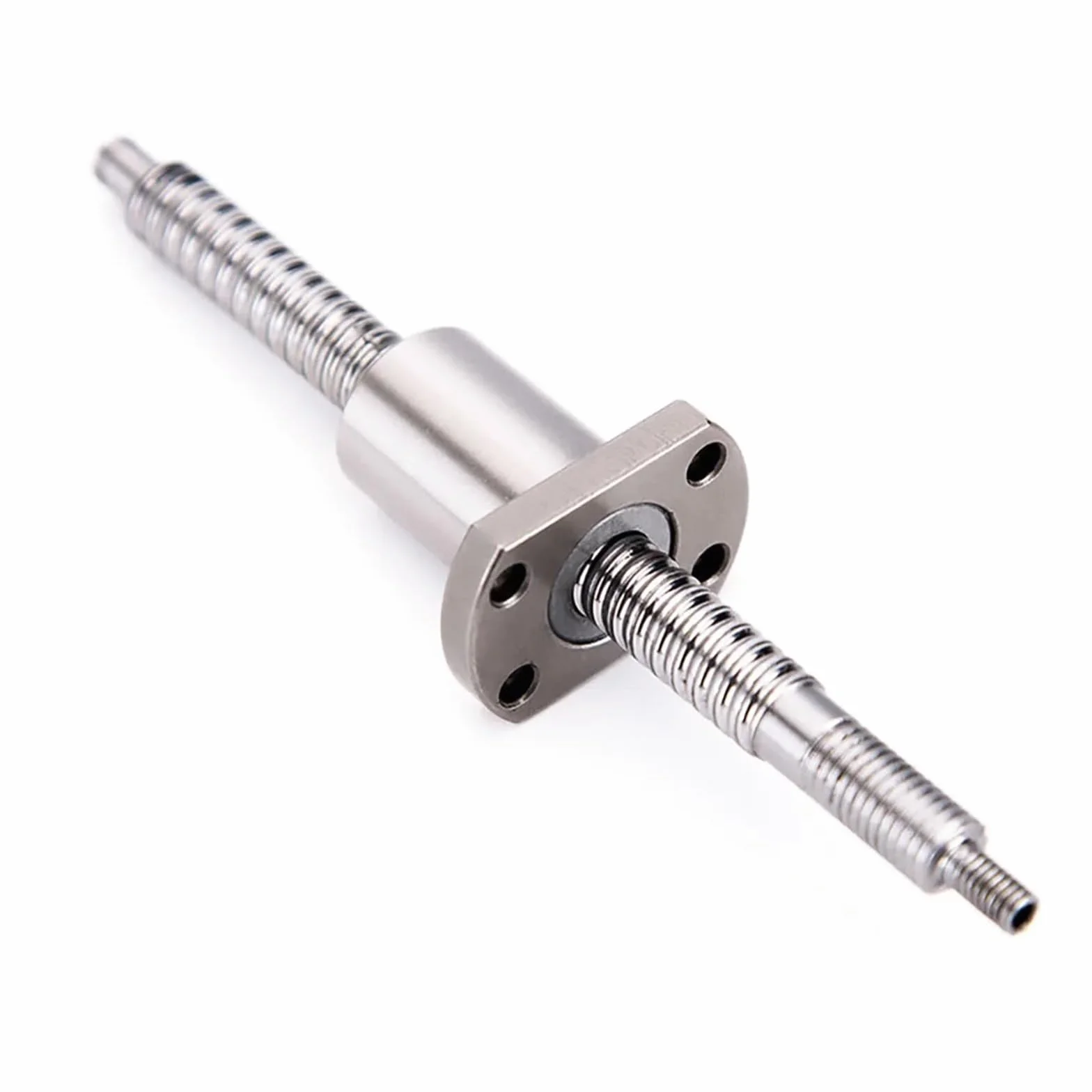 HWWEI SFK0601 Miniature Ball Screw SFK0601 60 80 100 150 180 200mm C7 Roller Ballscrew With Single Ball Nut (Size : 60mm)