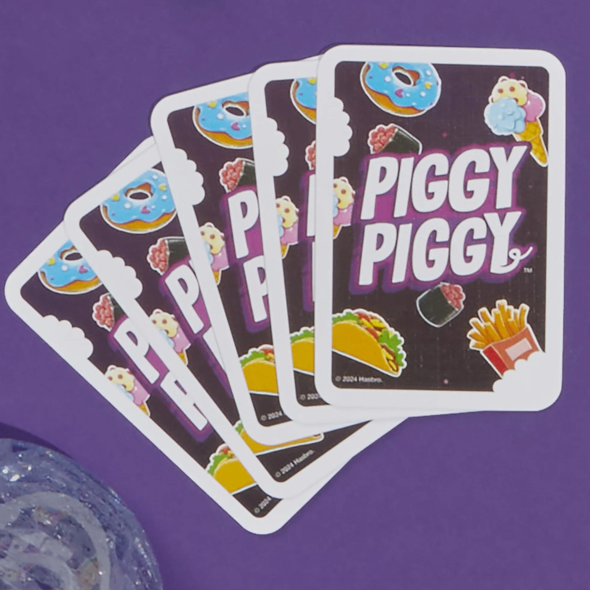 Hasbro Gaming Piggy Piggy Juego de Cartas 2-6 Jugadores 7 Años