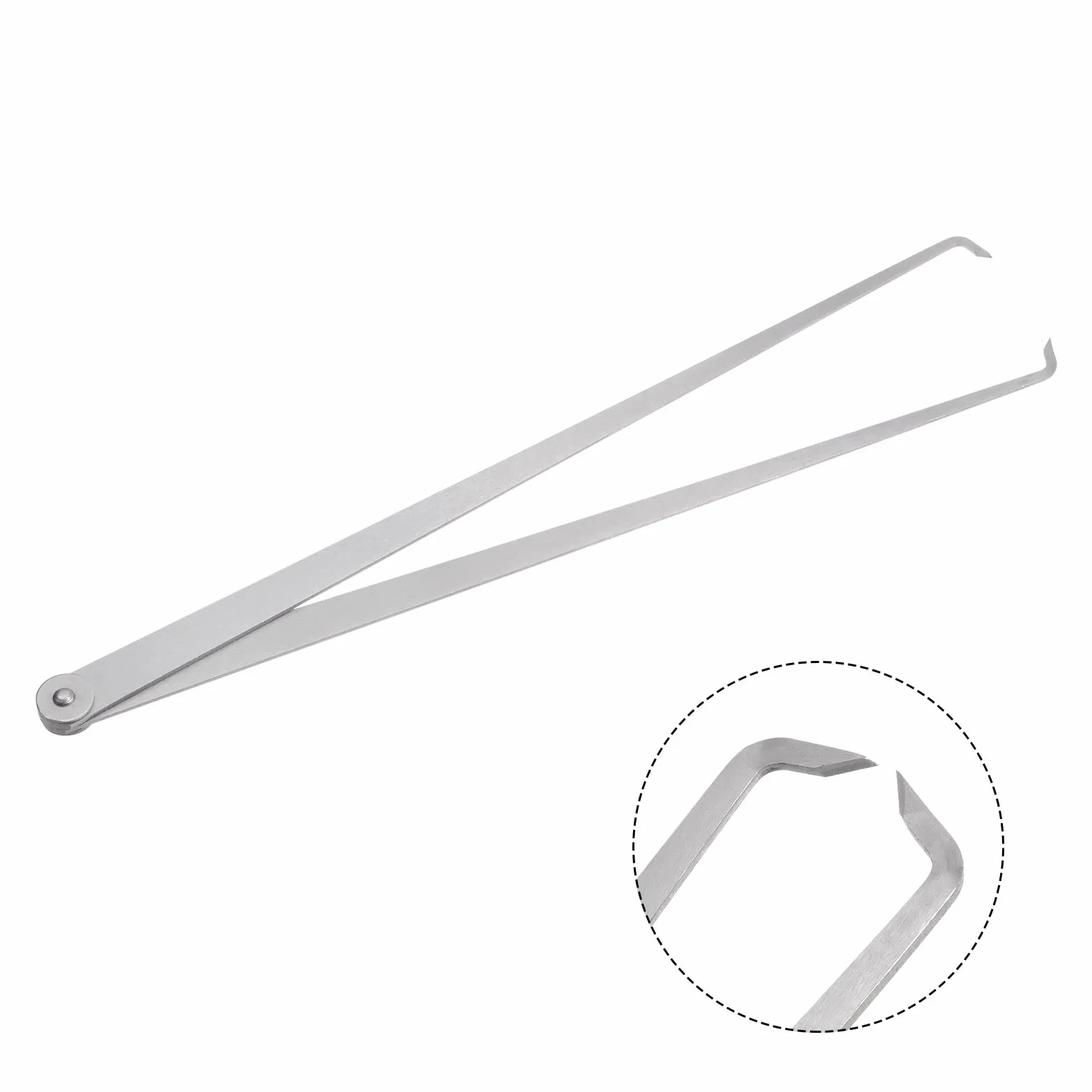 Firme Junta Interior Pinza 400mm 16 Pulgadas Inoxidable Metal Medición Herramienta