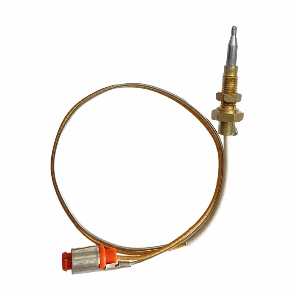 Termopar de cobre para quemador de gas Sabaf, cabeza para estufas integradas, alambre largo 40 cm