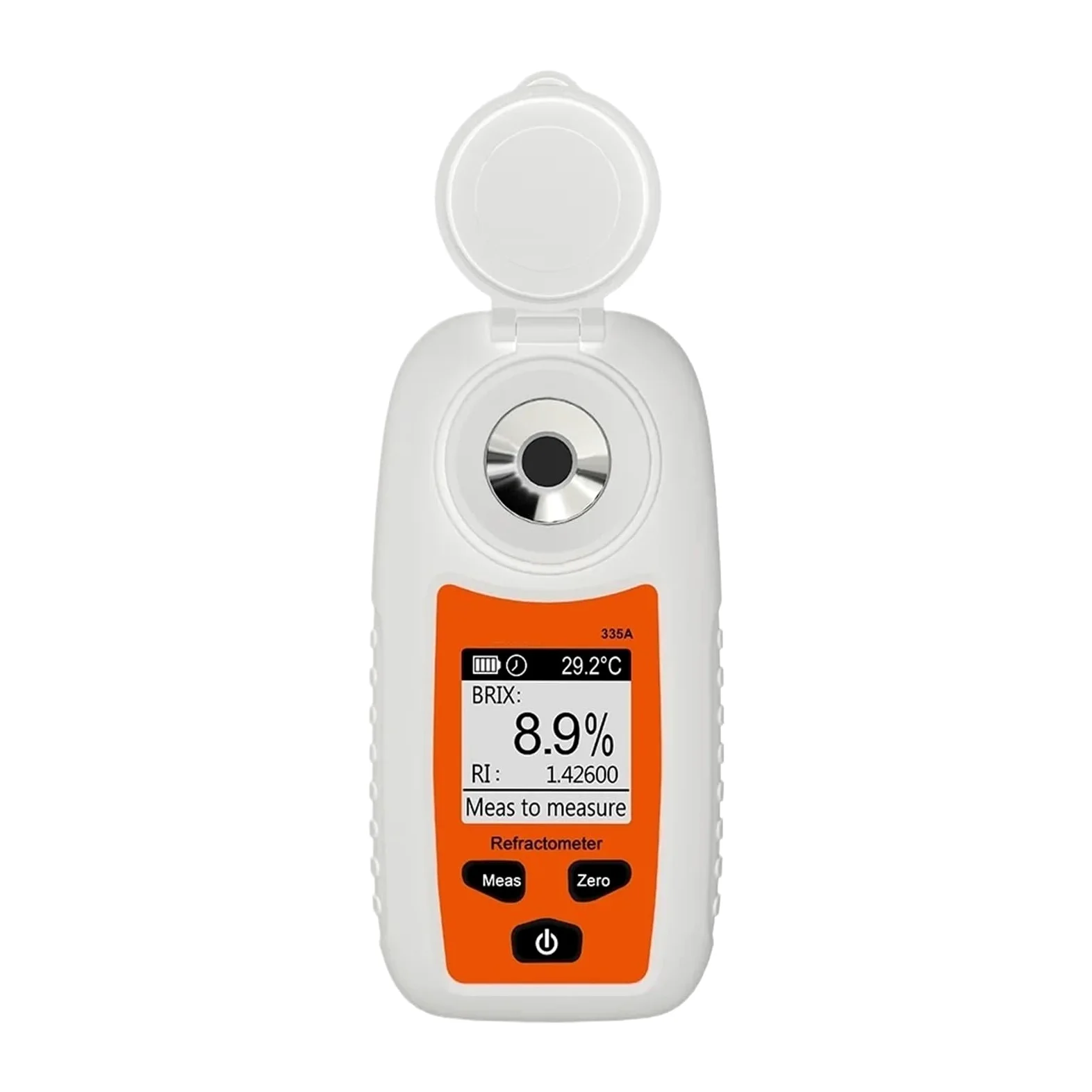 Refractómetro digital Brix Meter, jugo de fruta, bebida, vino, cerveza, herramienta de medición del contenido de alcohol, concentración 0-35% medidor de azúcar Respuesta Rápida