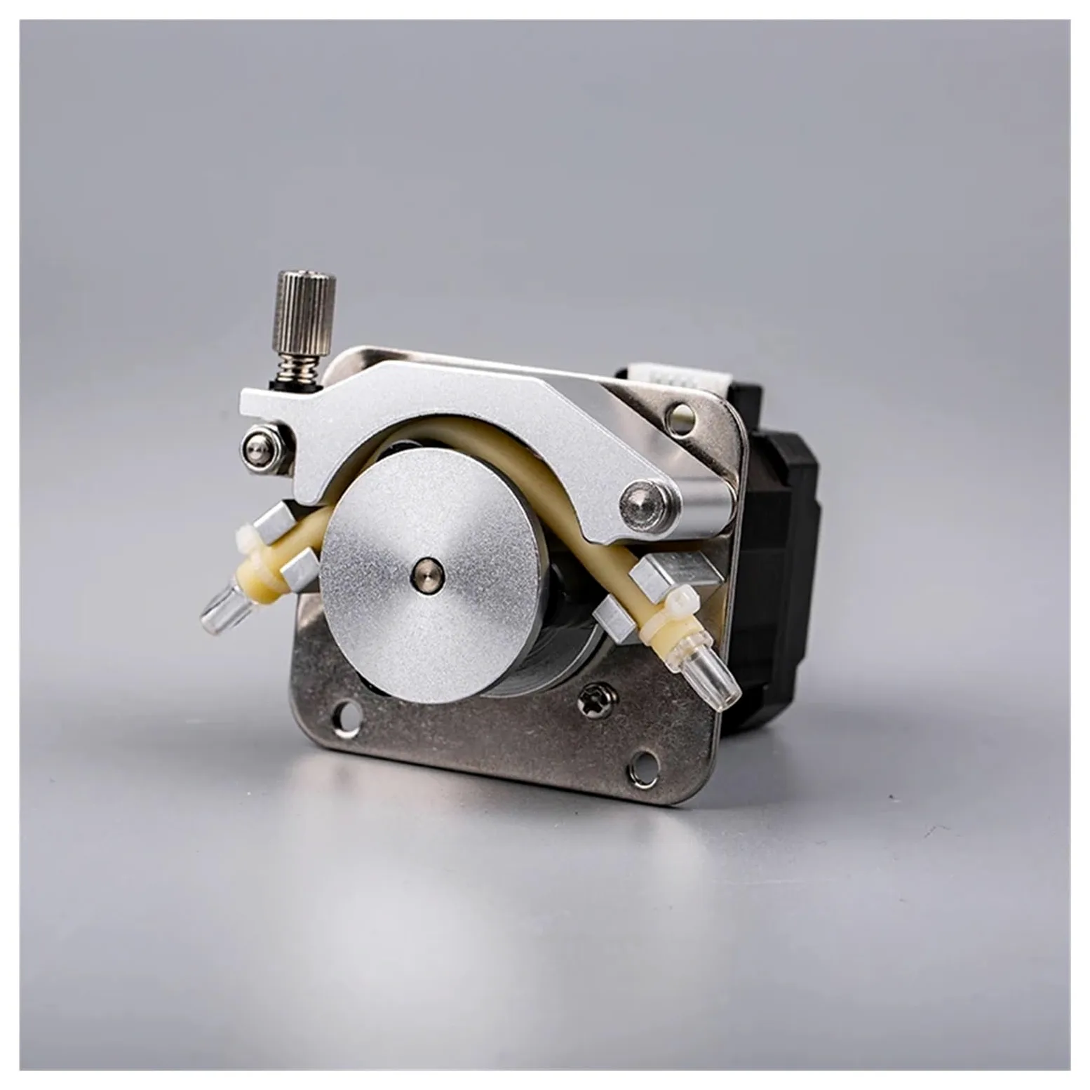 Bomba peristáltica, motor paso a paso, bomba viscosa autocebante de alta precisión, bomba de líquido de acero inoxidable, bomba de circulación automática silenciosa(B 1.6x4.8MM)