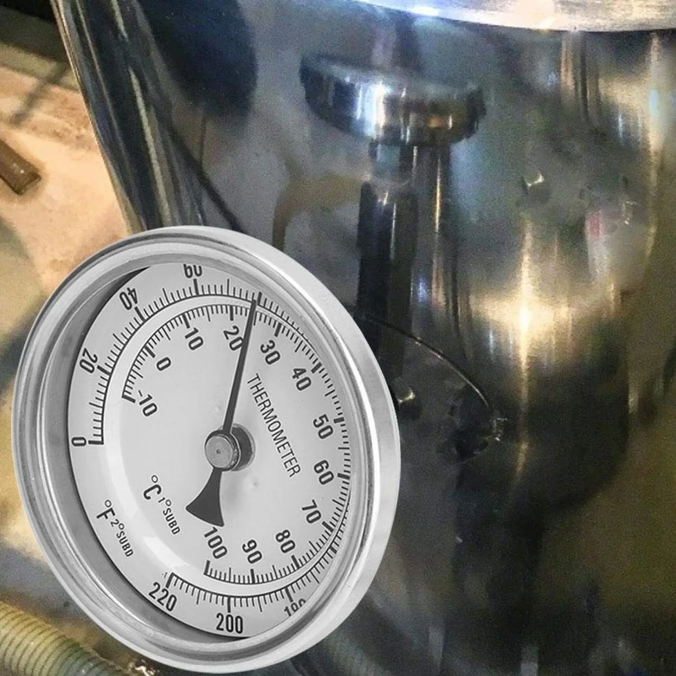 Termómetro Bimetálico MAGT 1/2 Pulgadas MNPT 0-220F