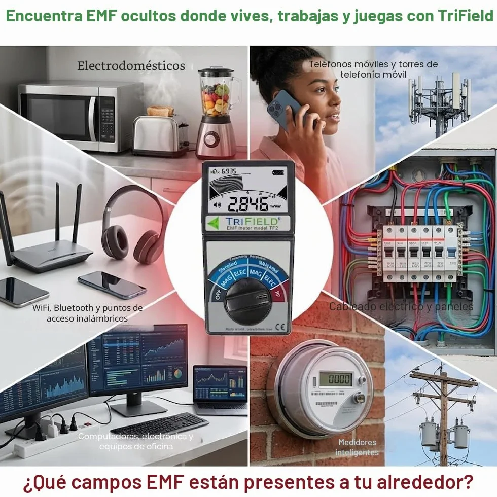 TriField Medidor de campo electromagnético TF2