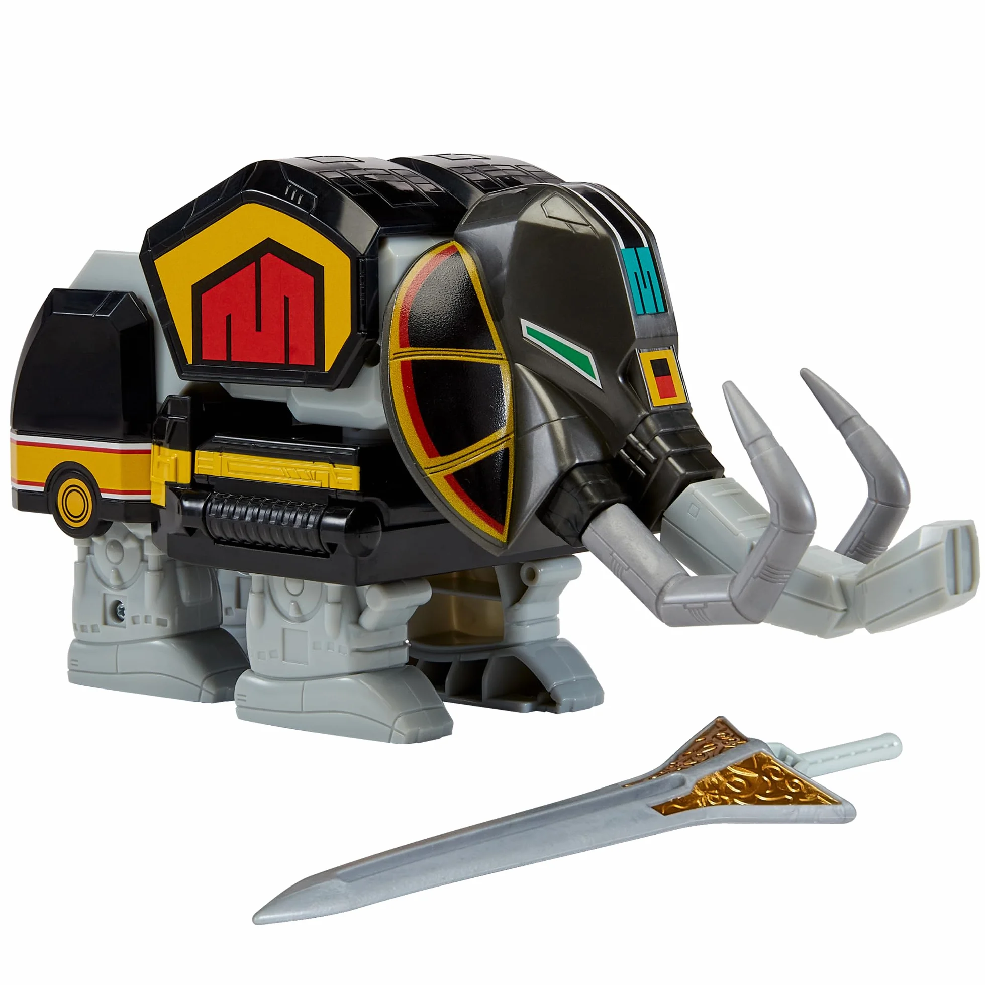 Power Rangers Colección Megazord Mastodon Dinozord Zords Articulado Combinable 20 cm