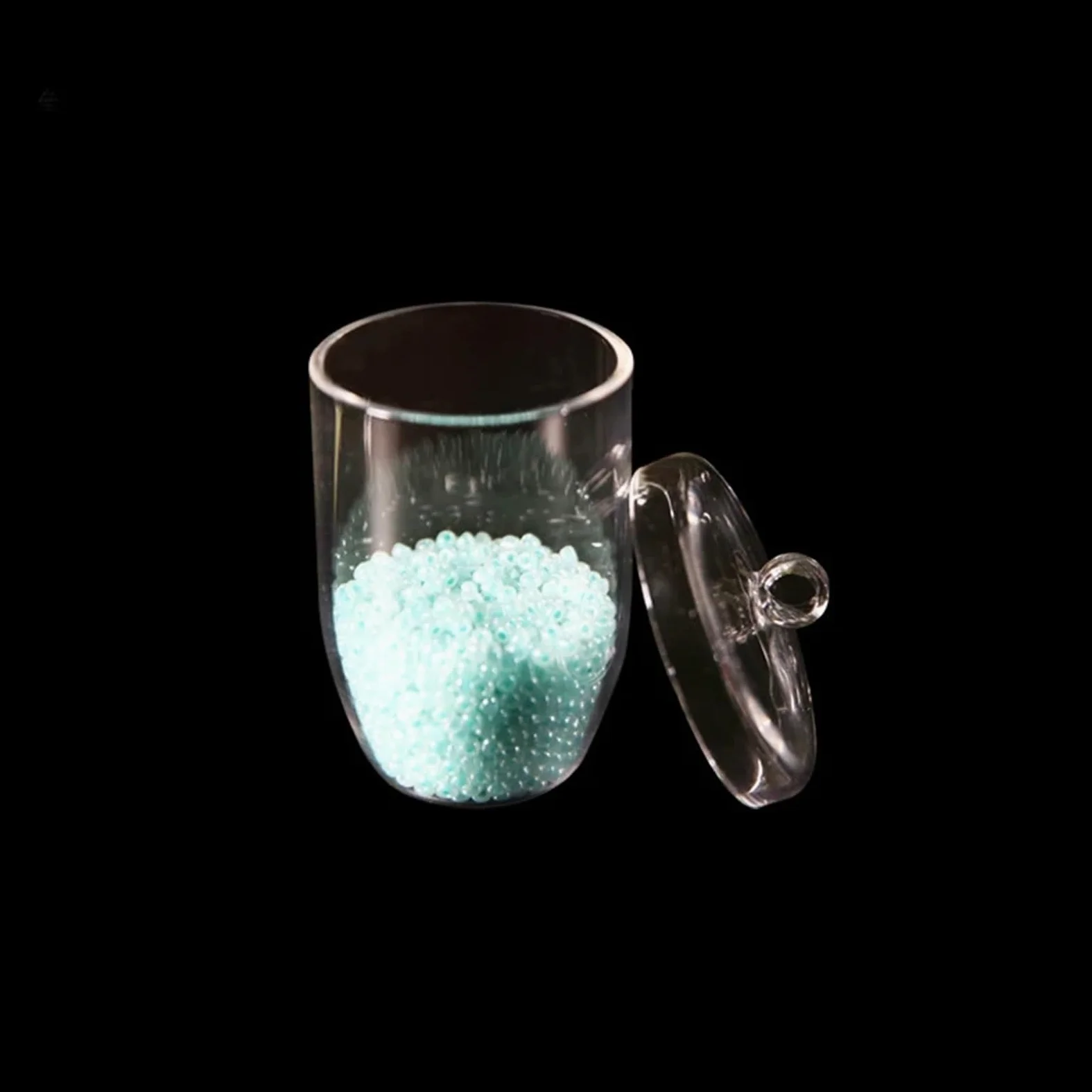 Matraz Erlenmeyer Graduado de Borosilicato, 10/20/25/30/50/100ml Lab Super High Purity Quartz Glass Crucible with Lid Silica 1200 Degrees Laboratory Equipment(30mL)