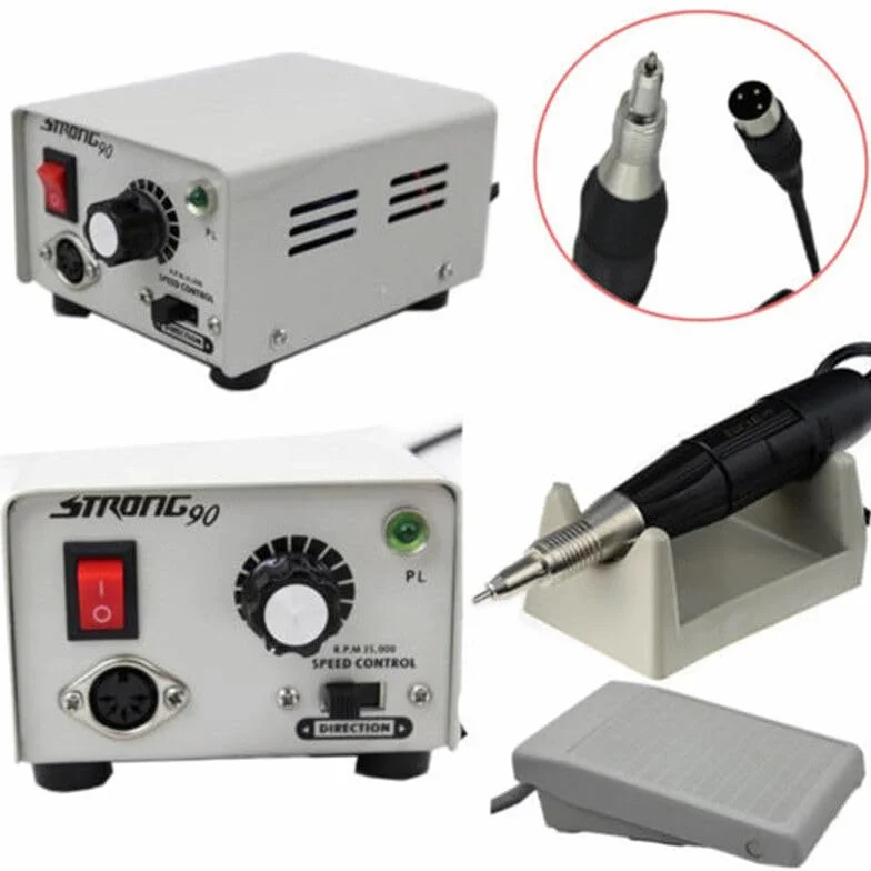 Micro Motor Laboratorio Micromotor Marathon 35K RPM 90 Lab Equipment Tool pieza de mano pulido manual