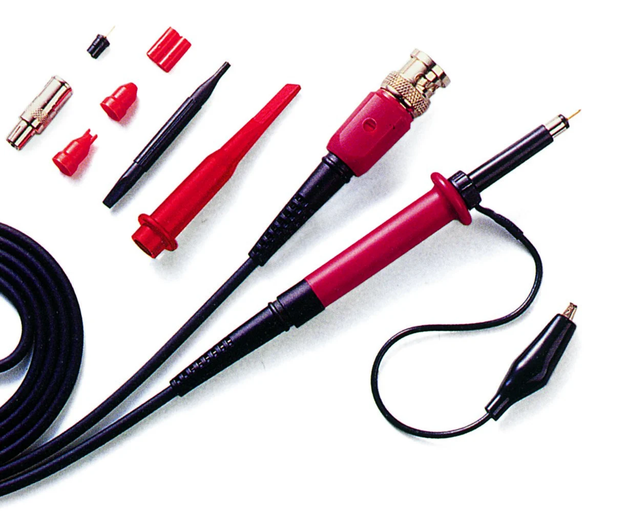 PeakTech, Sonda osciloscopio BNC PeakTech 250 MHz con accesorios, 100:1, 1 pieza, P TK-250/100