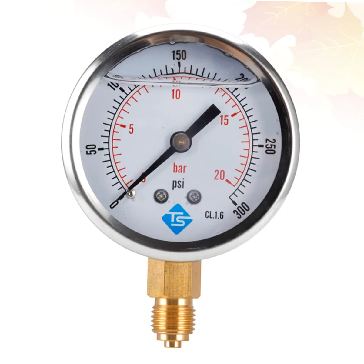 Manómetro de Agua Barómetro de Acero Inoxidable número de Suite doméstica engrase manómetro de vacío manómetro Digital de precisión Mesa de Prueba de manómetro hidráulico