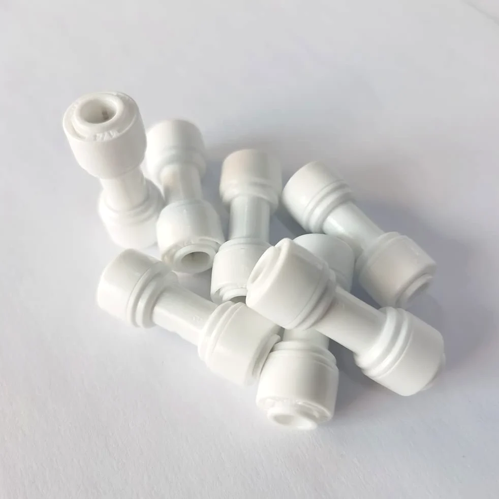 Malida Tubo de 1/4 "a 1/4" tubo recto ajuste a presión conexión rápida para RO sistema de agua