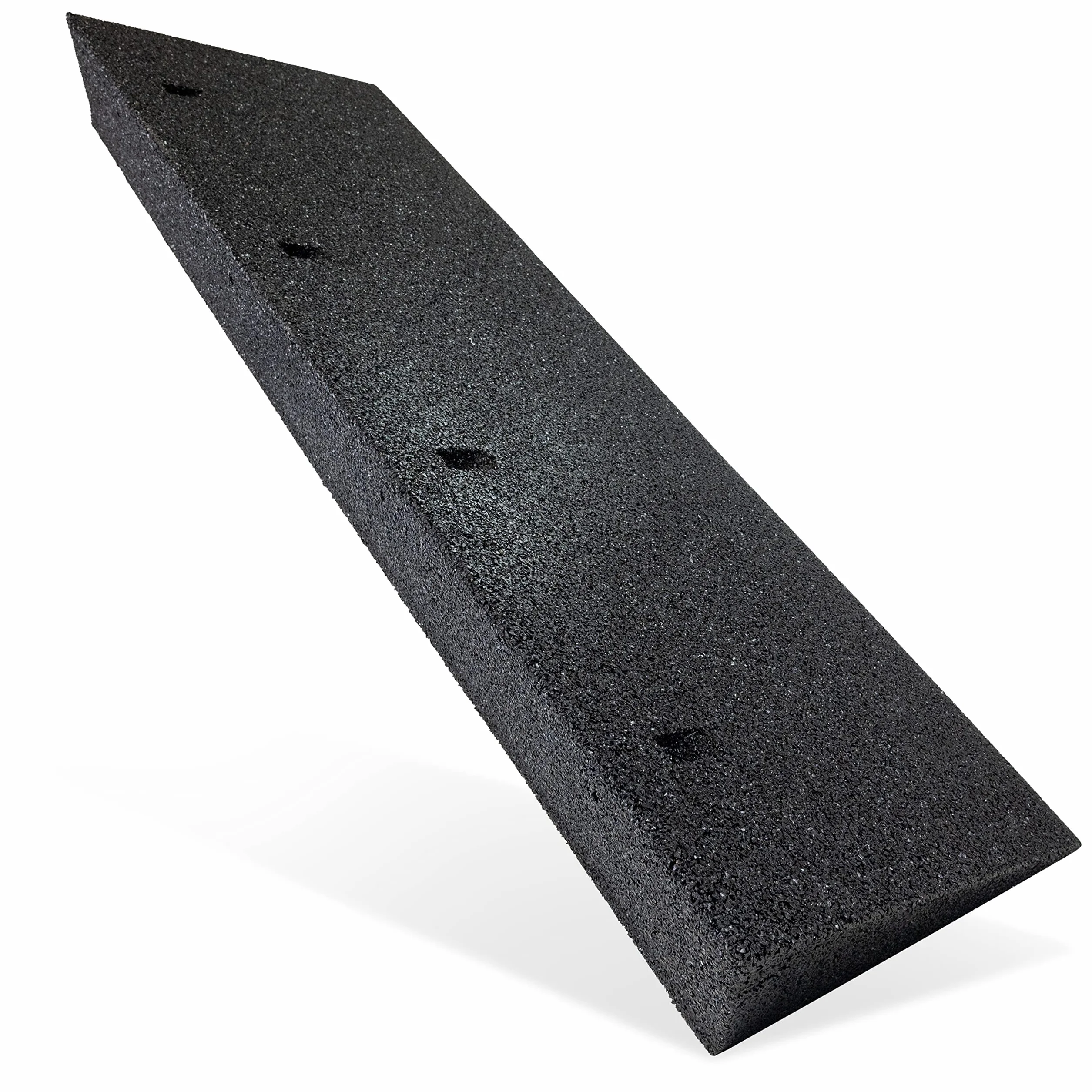 HASKYY Rampa de goma negra 100 cm 110 mm para bordillos silla de ruedas puerta de coche