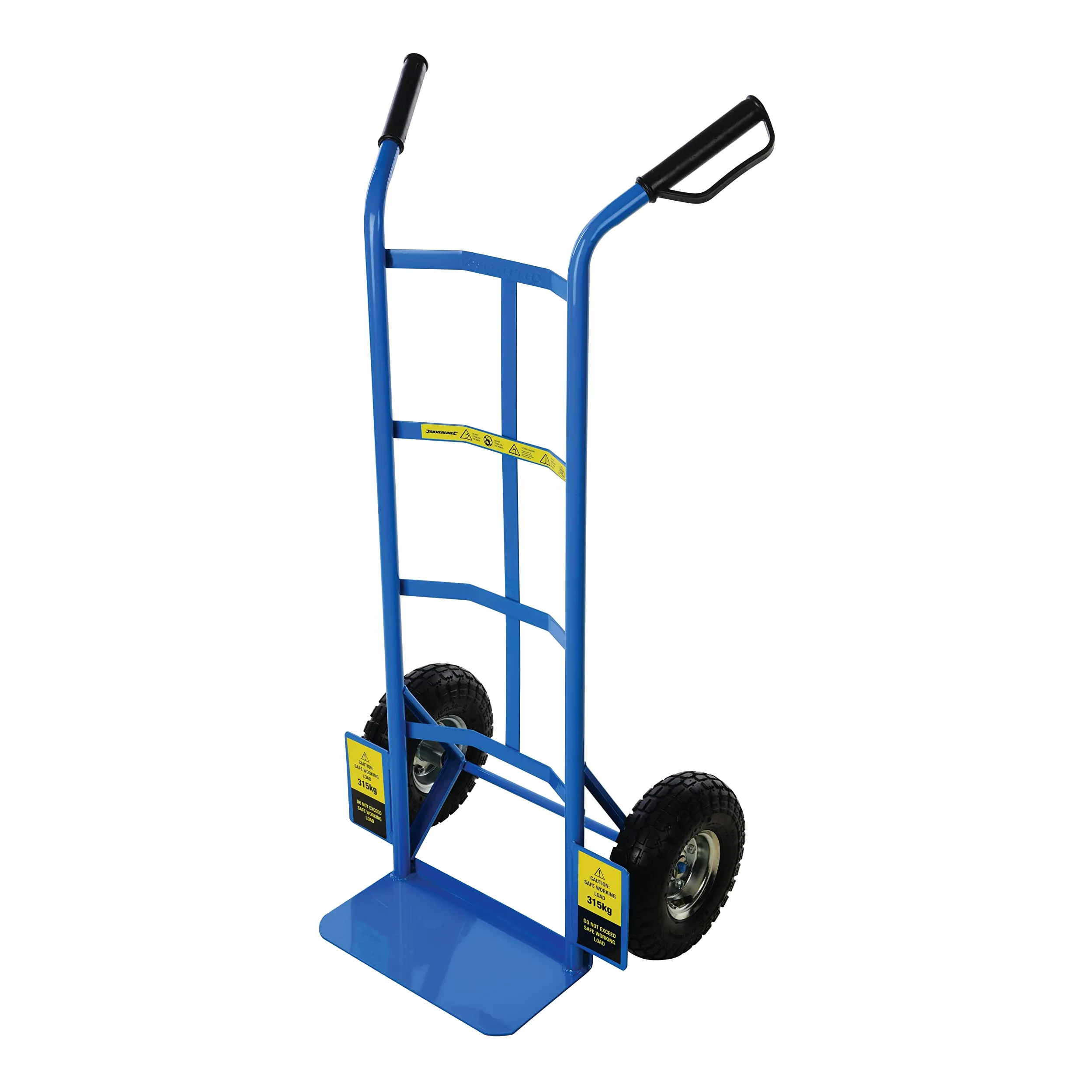 Silverline Tools 868581 Sacador de seguridad pesado, camión de saco, capacidad de carga de 315 kg