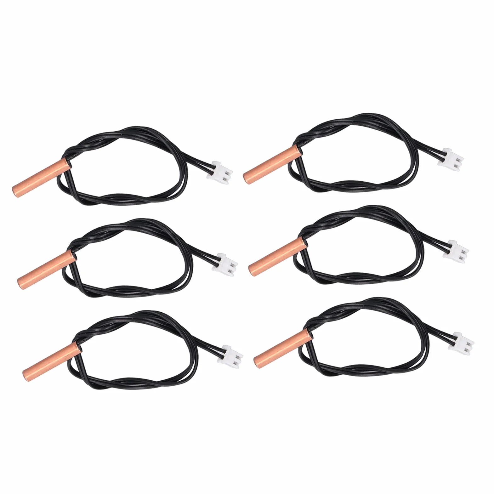 Sonda de termistor NTC de 10 K impermeable de cobre PVC para aire acondicionado