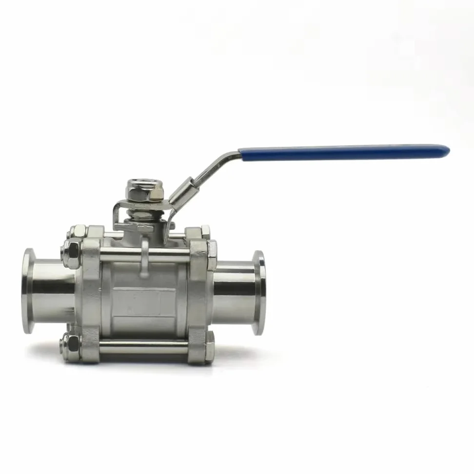 1 Válvula De Bola De Alto Vacío KF16/KF25/KF40/KF50 De 3 Piezas, Acero Inoxidable SUS304, Sello De PTFE, Válvula Manual De Brida Rápida(KF25)