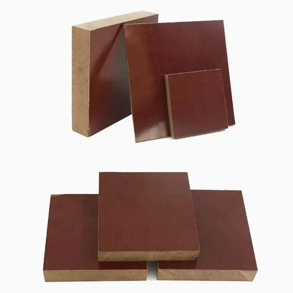 1pcs Hoja de baquelita fenólica | Hoja marrón de varios tamaños for aislamiento eléctrico(25*300*300mm)