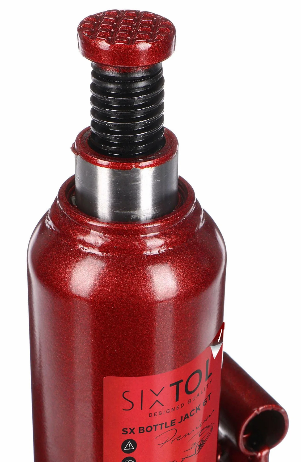 Gato hidráulico tipo botella 6T SX Premium 21,5–43,5 cm construcción soldada