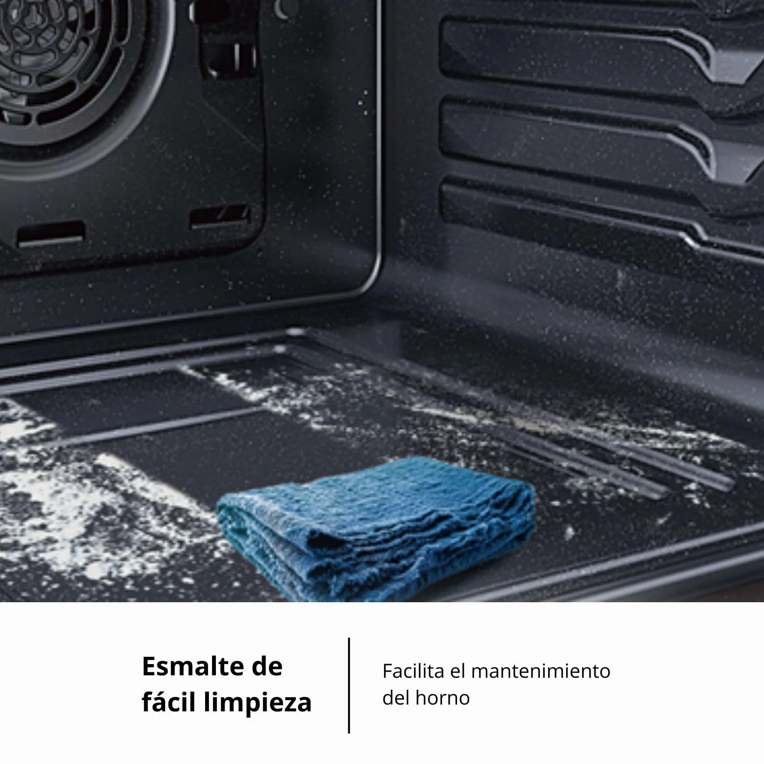 Corberó Horno Pirolítico Multifunción 65L 3200W 8 Programas Cristal Negro