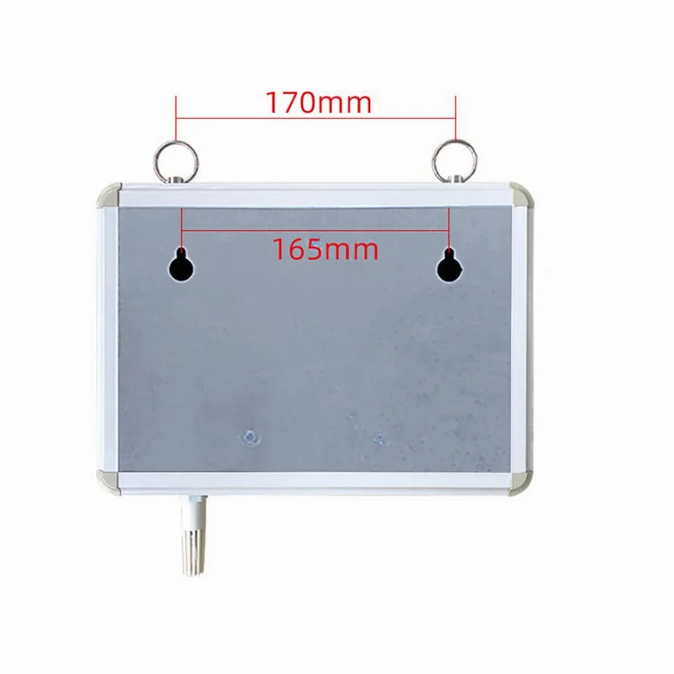 Toplionace Medidor de Temperatura y Humedad con Pantalla Digital de 1,5 Pulgadas, Sensor Industrial de Temperatura y Humedad de Precisión Avanzada (Sonda Externa)