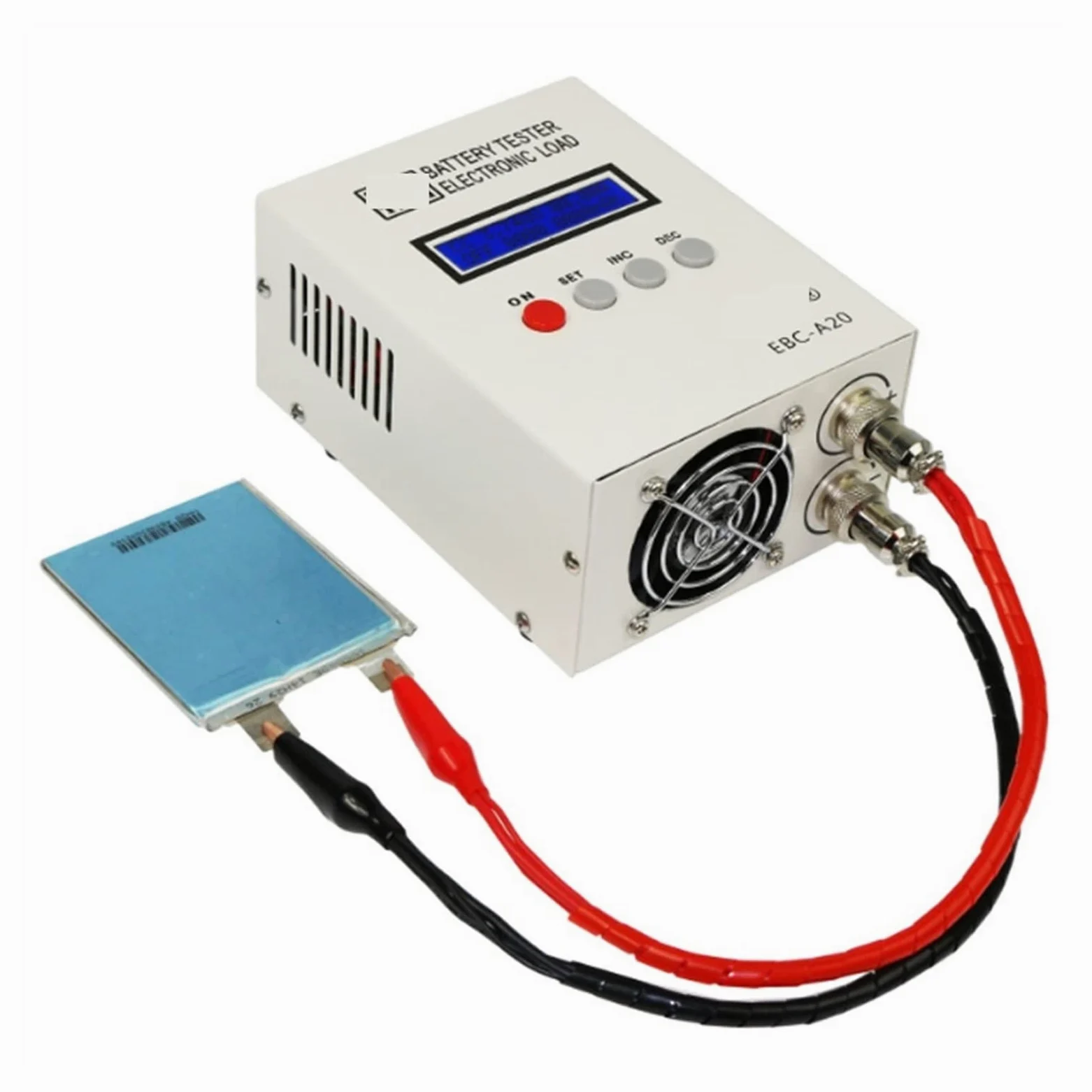 Probador de Capacidad de batería EBC-A20 Probador de Capacidad de batería Litio Plomo Ácido Litio Hierro Ternario Instrumento de Carga y Descarga 5A Carga 20A Descarga