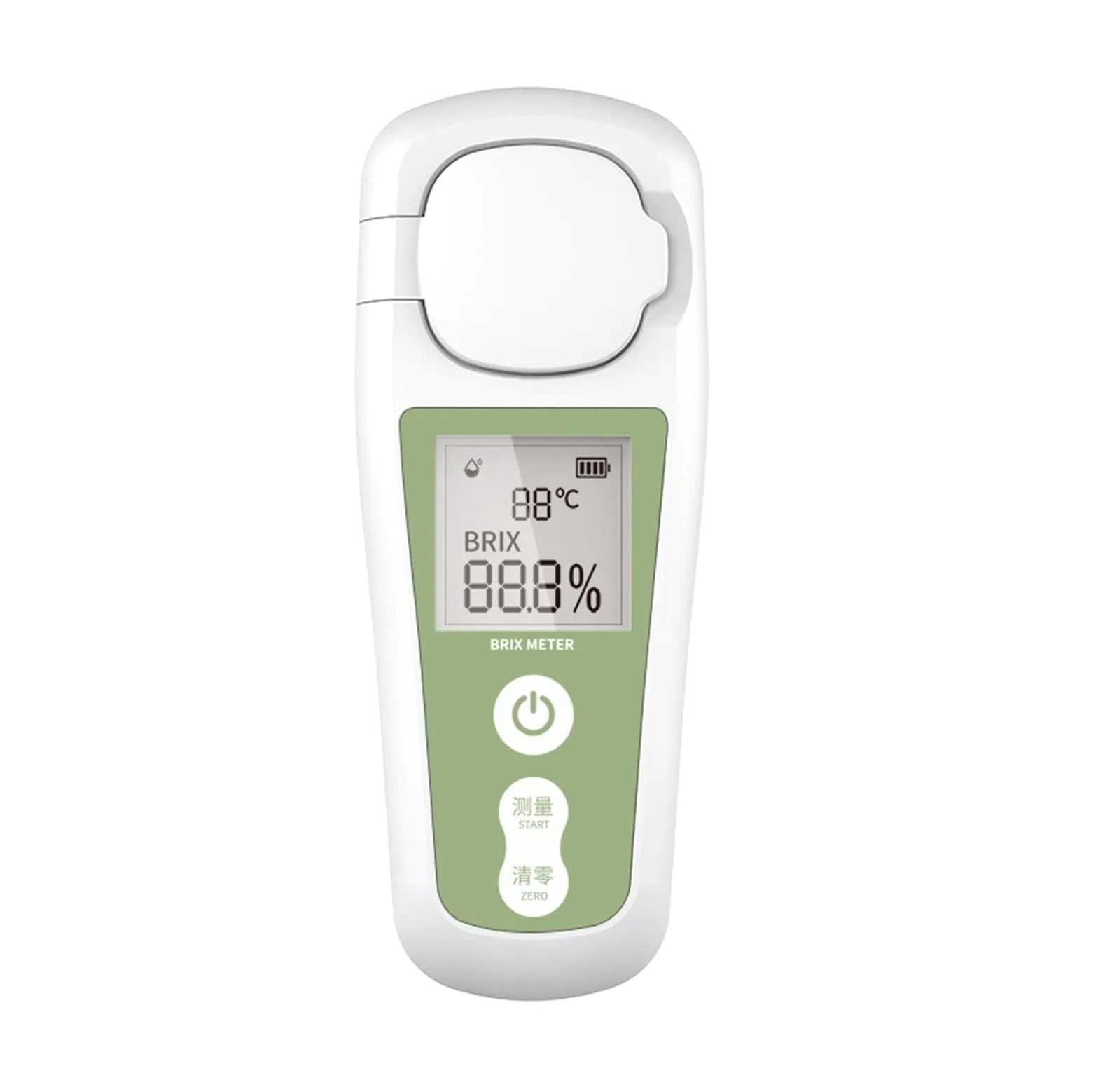 Refractómetro digital Brix, hidrómetro, Auto 35% 55% Refractómetro digital Refractómetro Medidor de azúcar hidrómetro de miel Durable y fácil de usar(0-35)