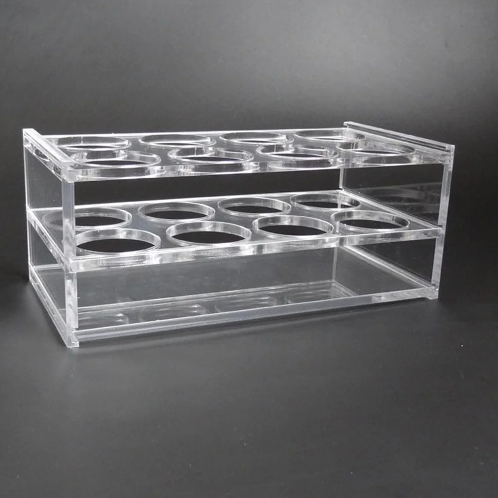 Soporte para Tubos de Ensayo de Acrílico 50 ml Diámetro 30 mm