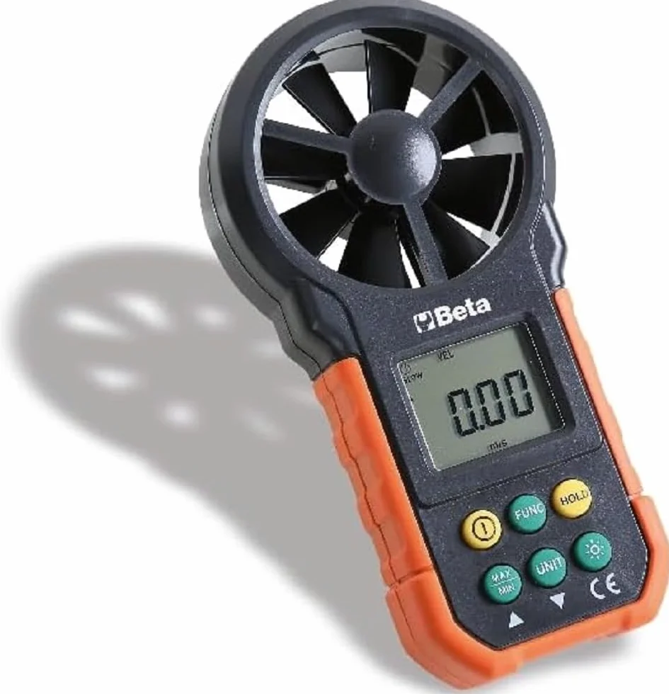 BETA 1760WM Anemómetro digital con sensor de ventilador