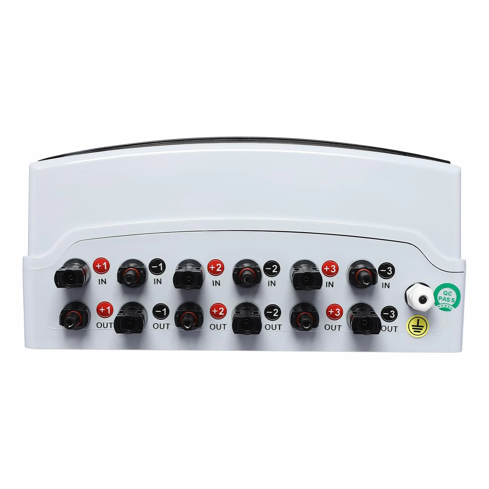 DC Protección contra sobretensiones PV 1000 V 40 A caja de conexiones solares con 3 entradas y salidas, interruptor de separación CC IP65 resistente al agua y a los golpes, interruptor de protección