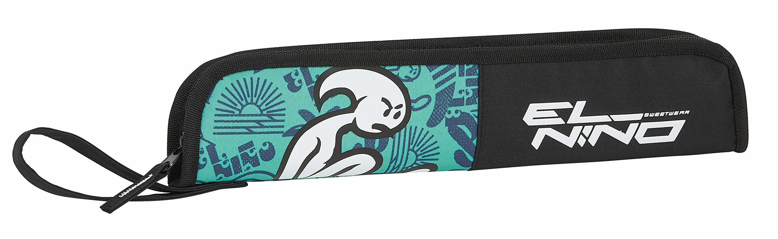 Safta Portaflautas El Niño Beach Party 370x20x80mm Verde/Negro