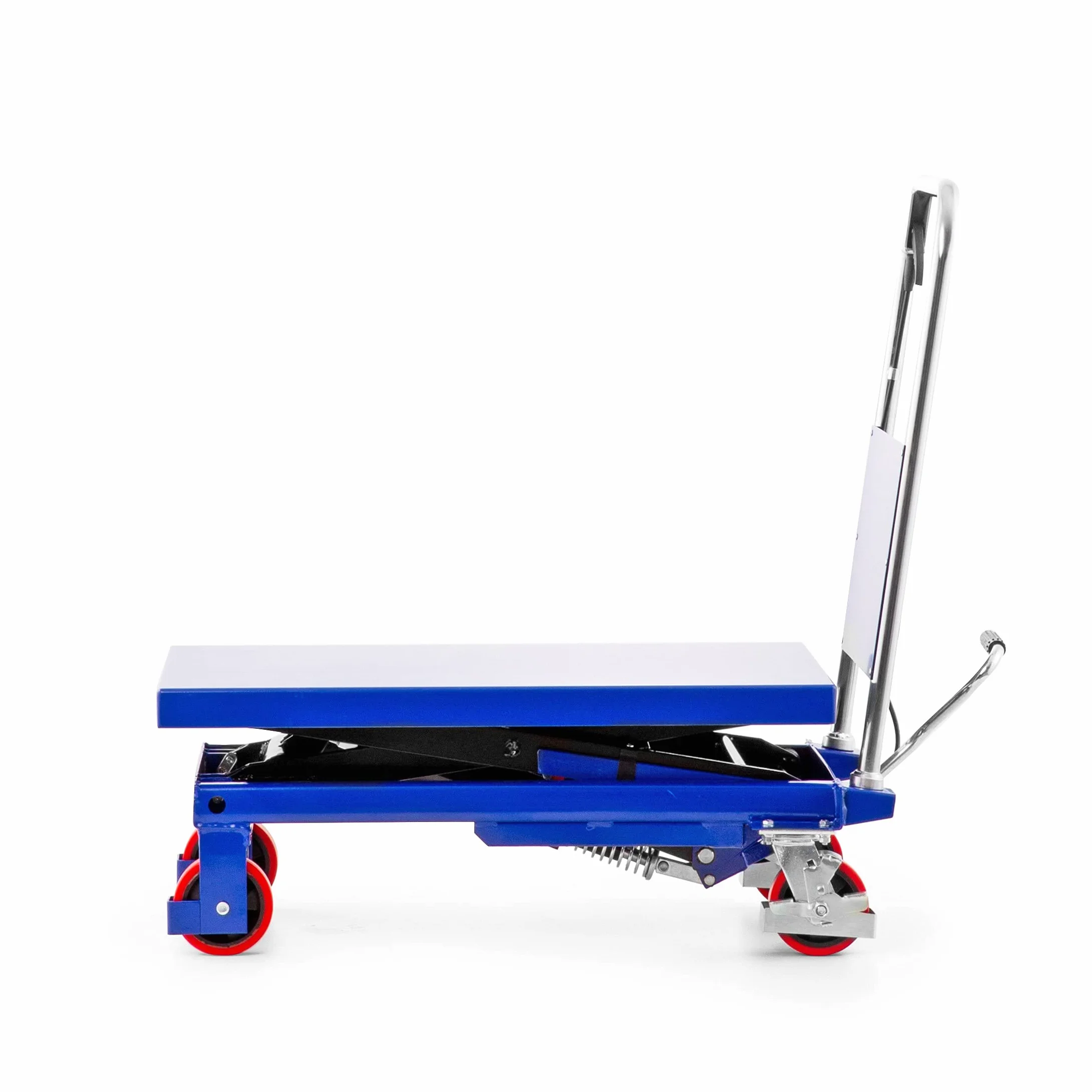 Pallit Carro Elevador X hidráulico | 300 kg de Capacidad de Carga | 900 mm de Altura de elevación | Plataforma: 850 x 500 mm | Mesa elevadora