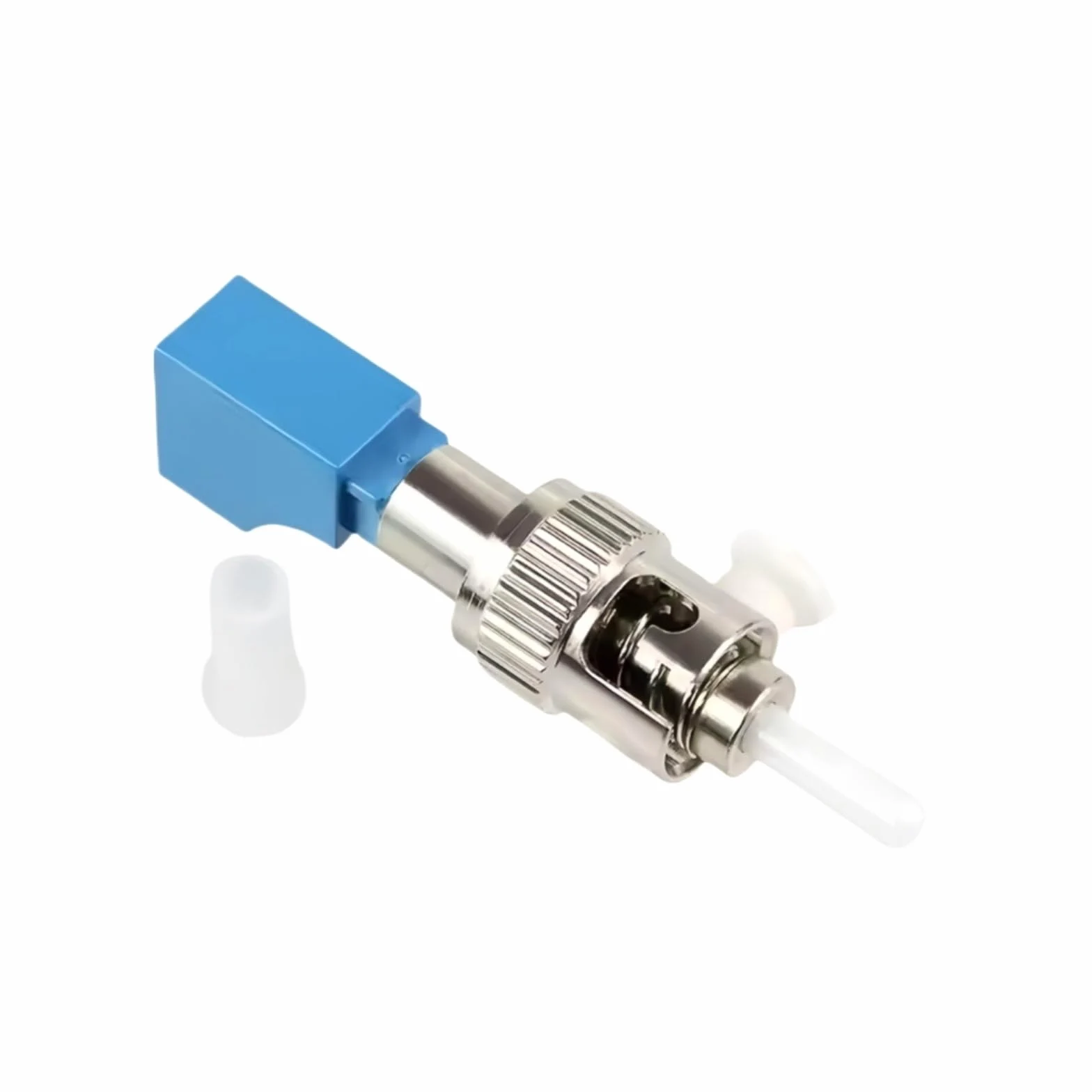 Adaptador de fibra óptica ST macho a LC hembra, cable de conexión de fibra óptica FTTP(10 Pcs)