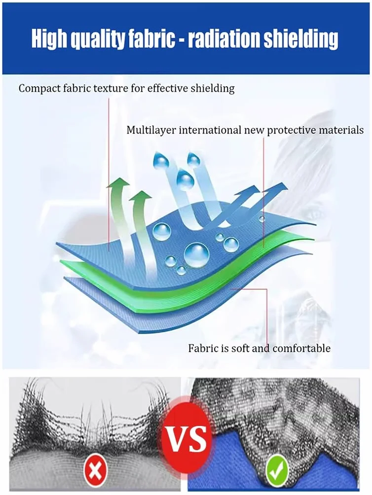 Manta de Plomo Protección contra Radiación 0,5 MmPb 60x80cm