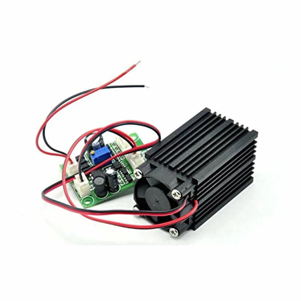 Láser de diodos rojos naranjas de 500mw de alta potencia 635 nm 638 nm módulo láser 12v con ttl y adaptadores