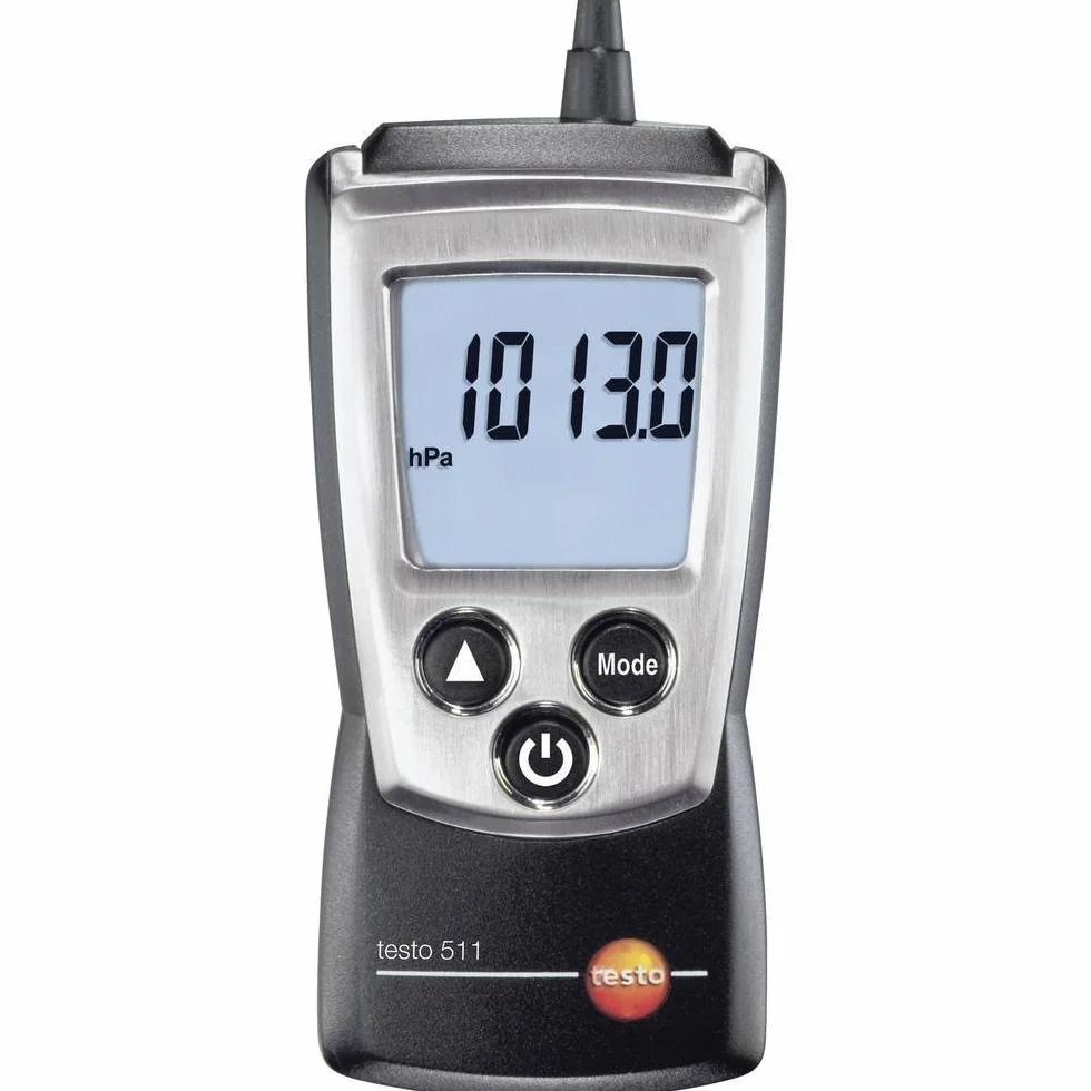 Testo 511 Medidor De Presión Absoluta Con Tapa Protectora Y Protocolo De Calibración
