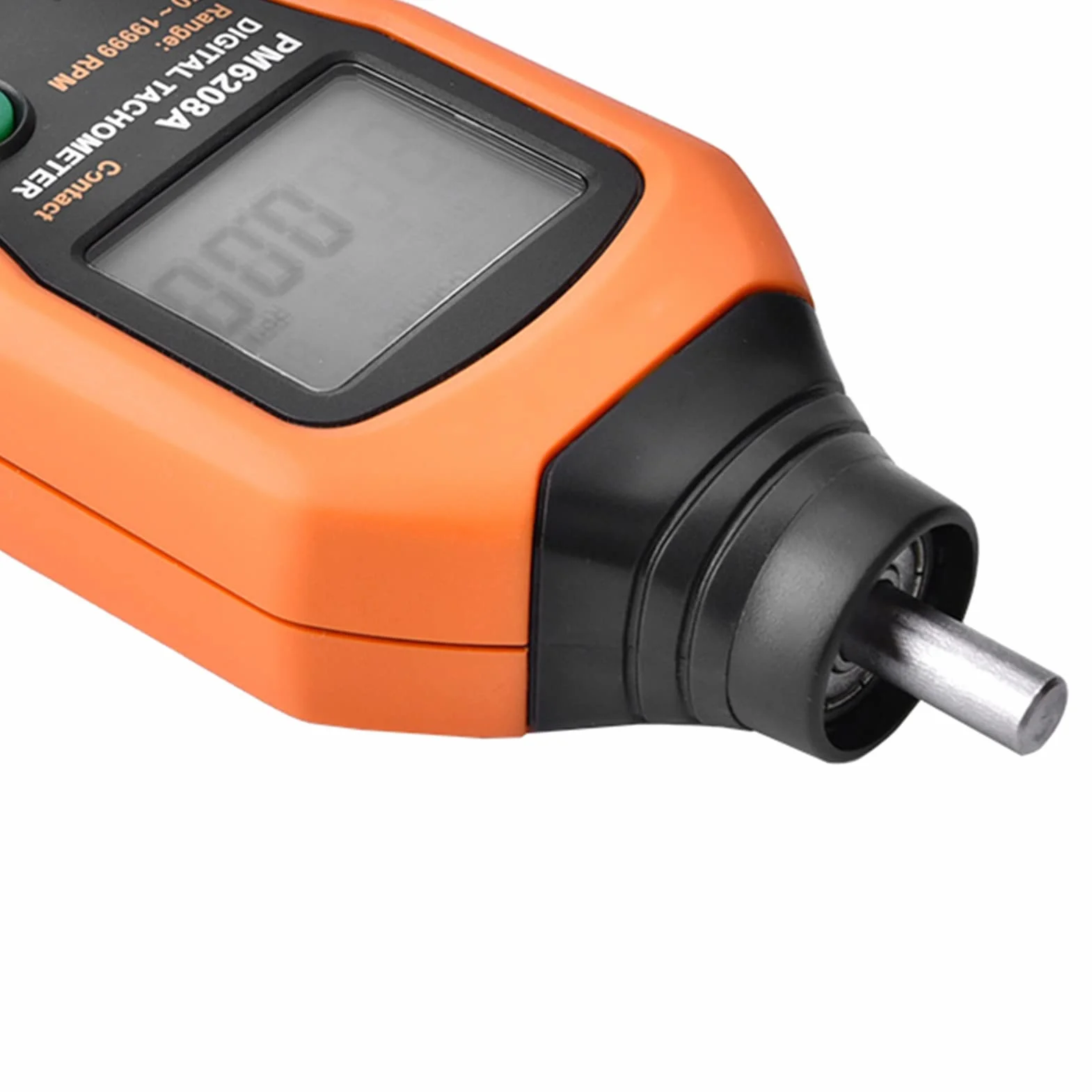 PEAKMETER PM6208A Medidor de tacómetro digital contacto Velocidad motor