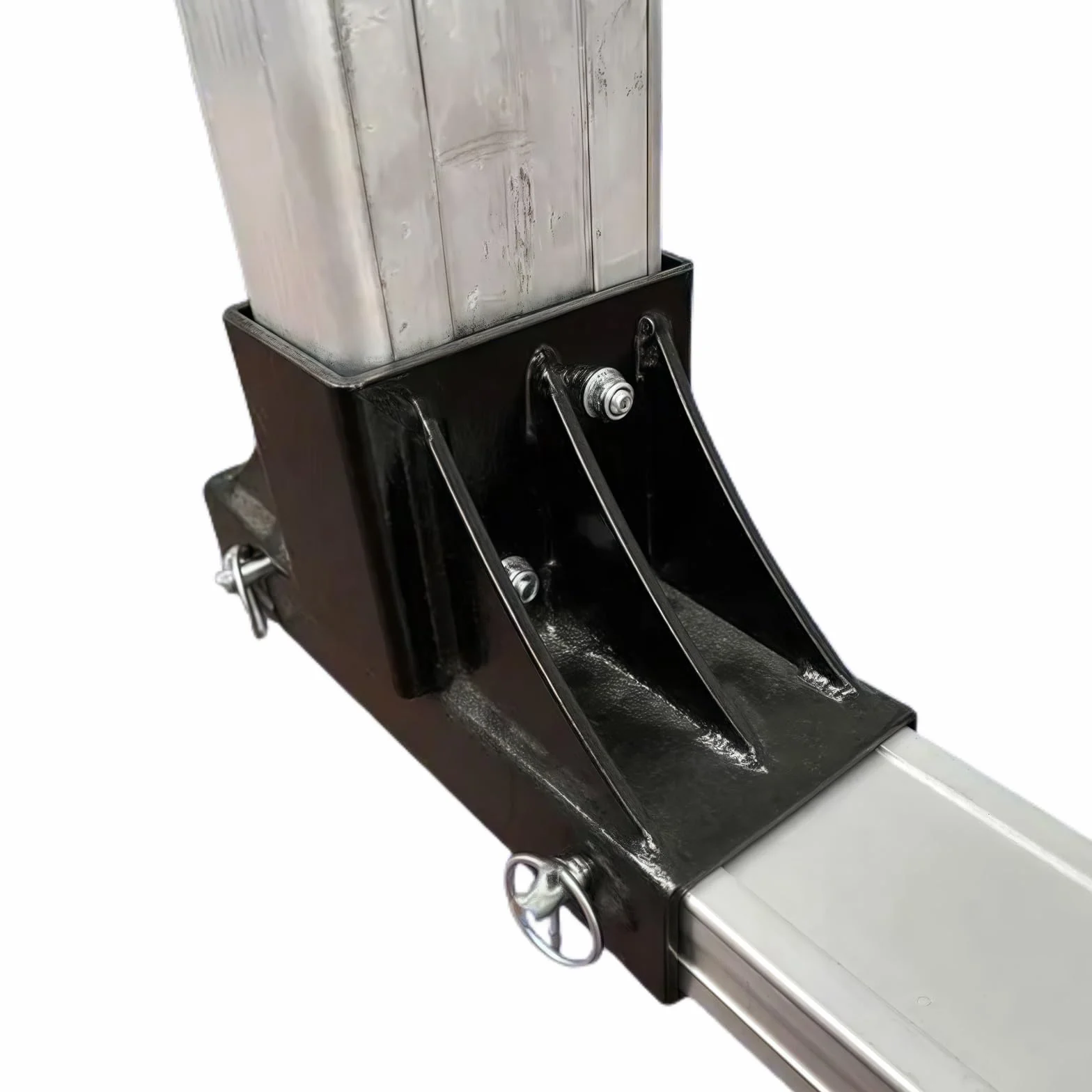 Grúas pórtico, elevador de 2 postes Grúas pórtico portátiles de 5,3 a 7,5 pies de largo x 4,9 a 9,5 pies de alto para puertos, construcción de ferrocarriles(1T)