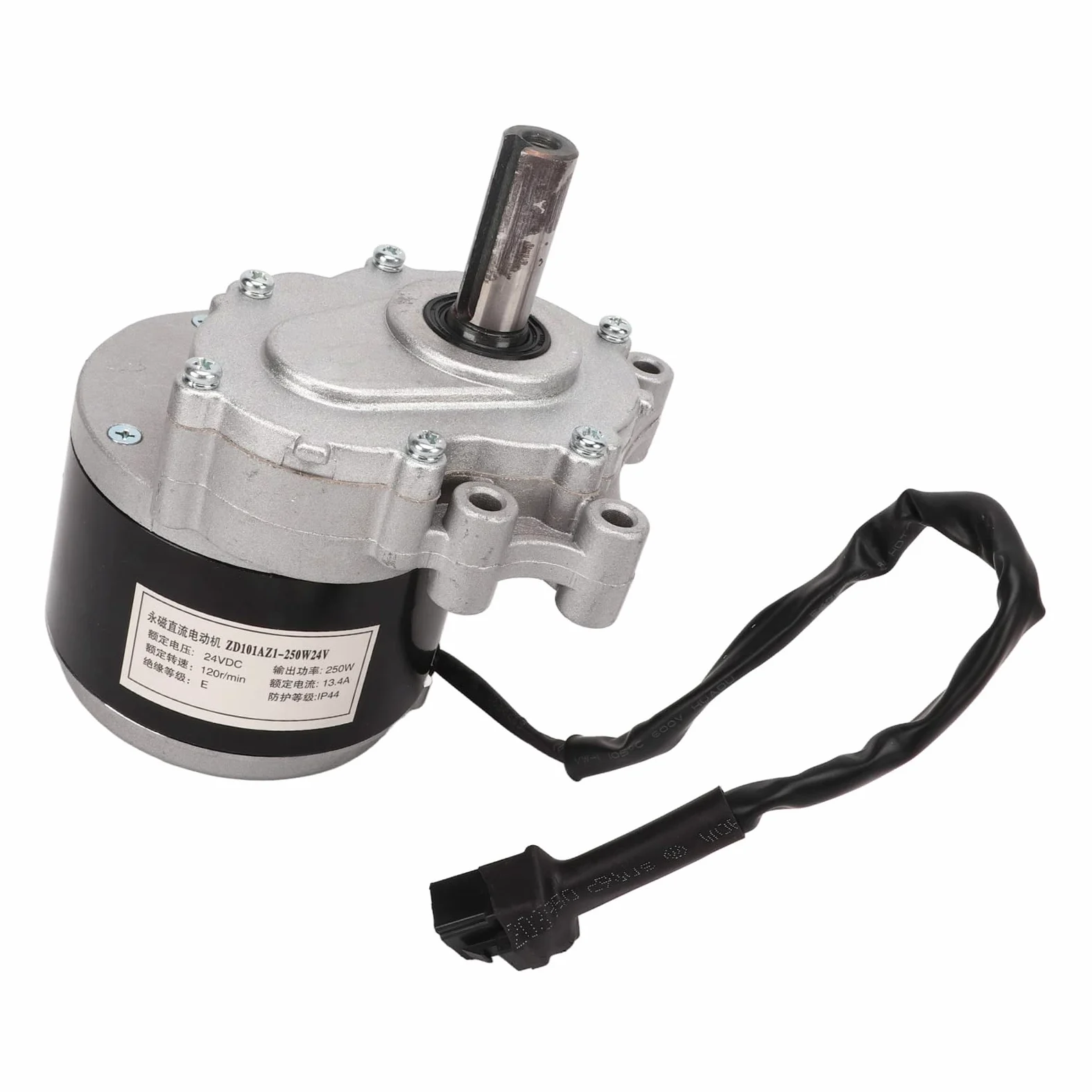 SUNGOOYUE Motor de Silla de Ruedas de 250W de 24 V CC Cepillado Motor de Engranaje de Silla de Ruedas de Alta Torsión para Electricidad