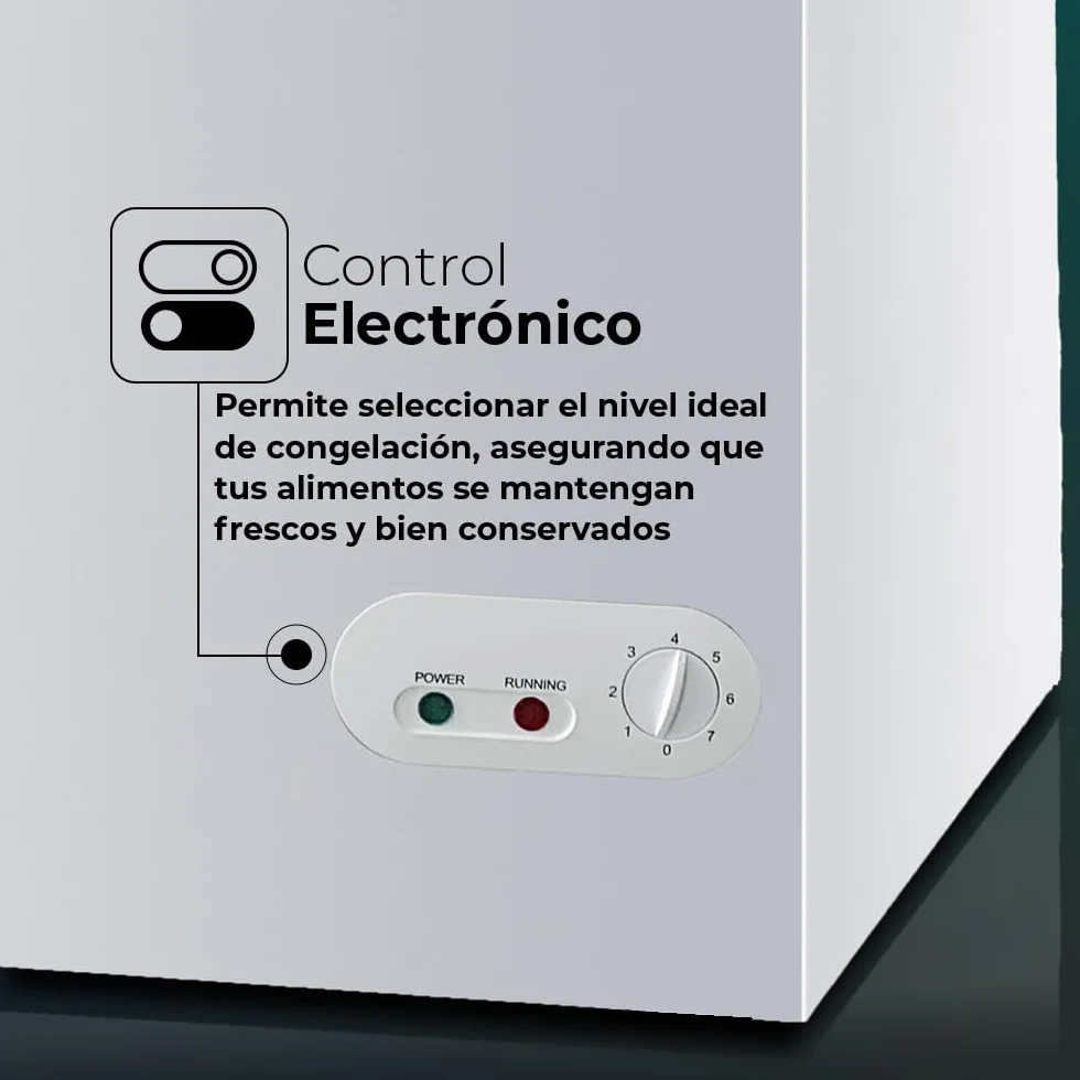 Svan Congelador Horizontal Horeca Blanco SVCH101FS 85 Litros 2 Cestas Clase E