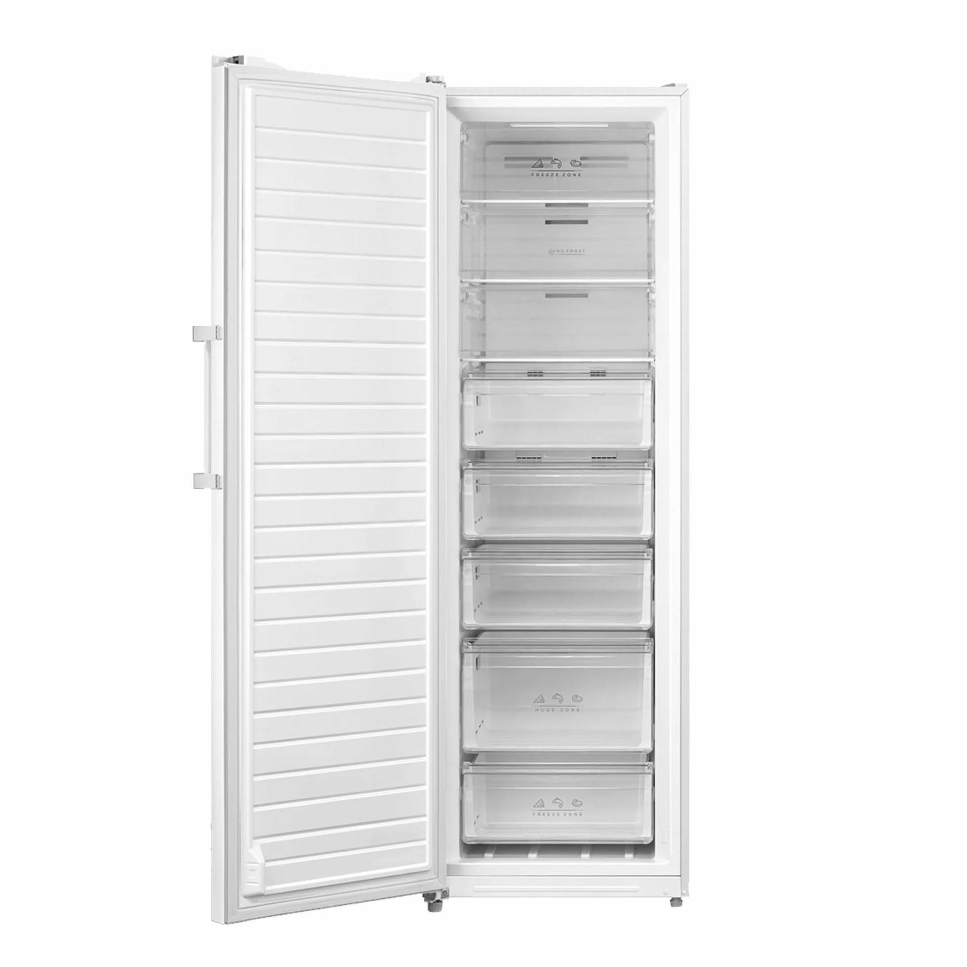 EDESA Congelador EZS-1823 NF No Frost 1.85 m 5 Cajones 59,5 cm Blanco