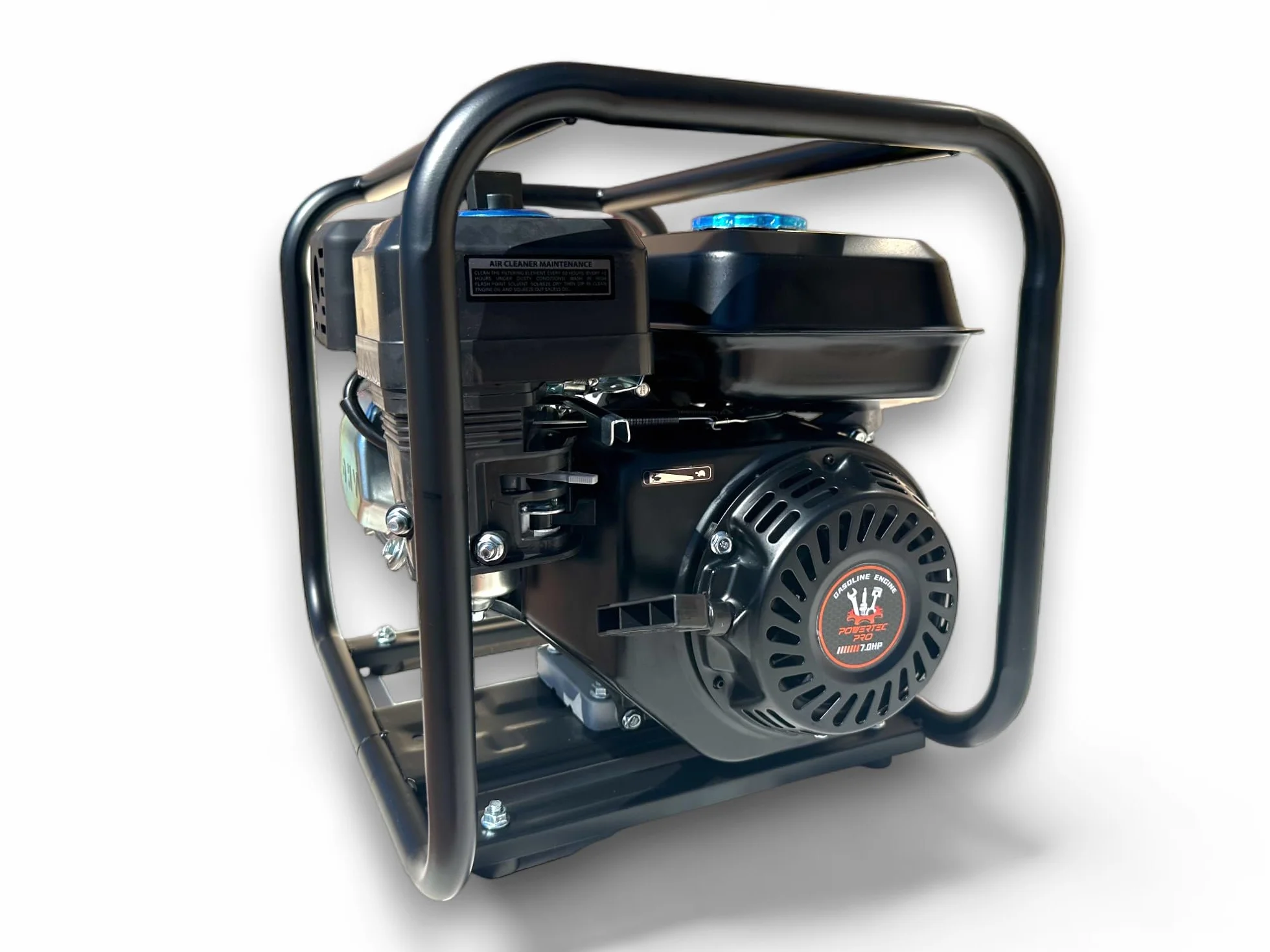 BOMBA DE AGUA GASOLINA CON MOTOR DE 4 TIEMPOS, 163cc CONEXION 50mm 30.000 LITROS POR HORA